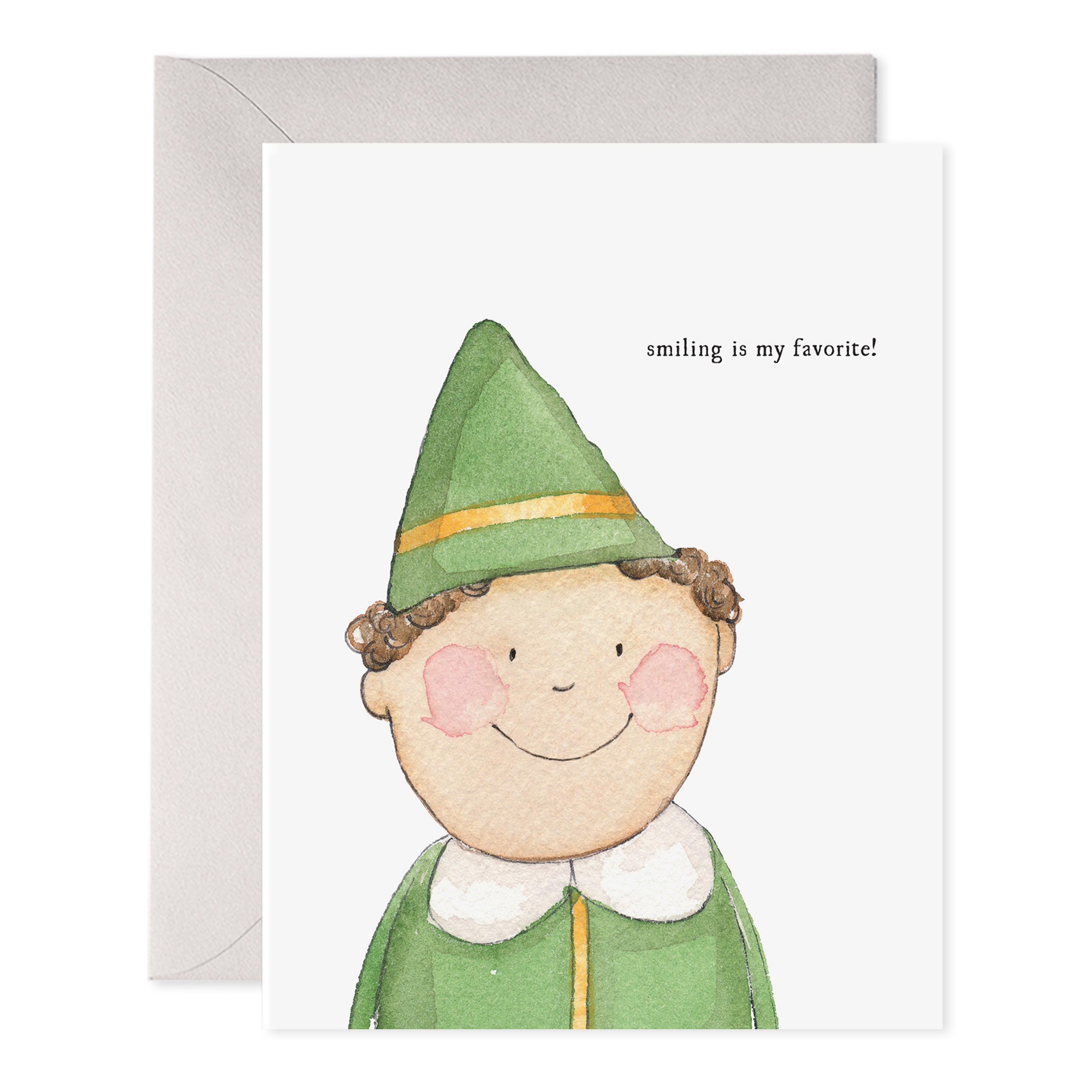 Smiling Buddy Christmas Card