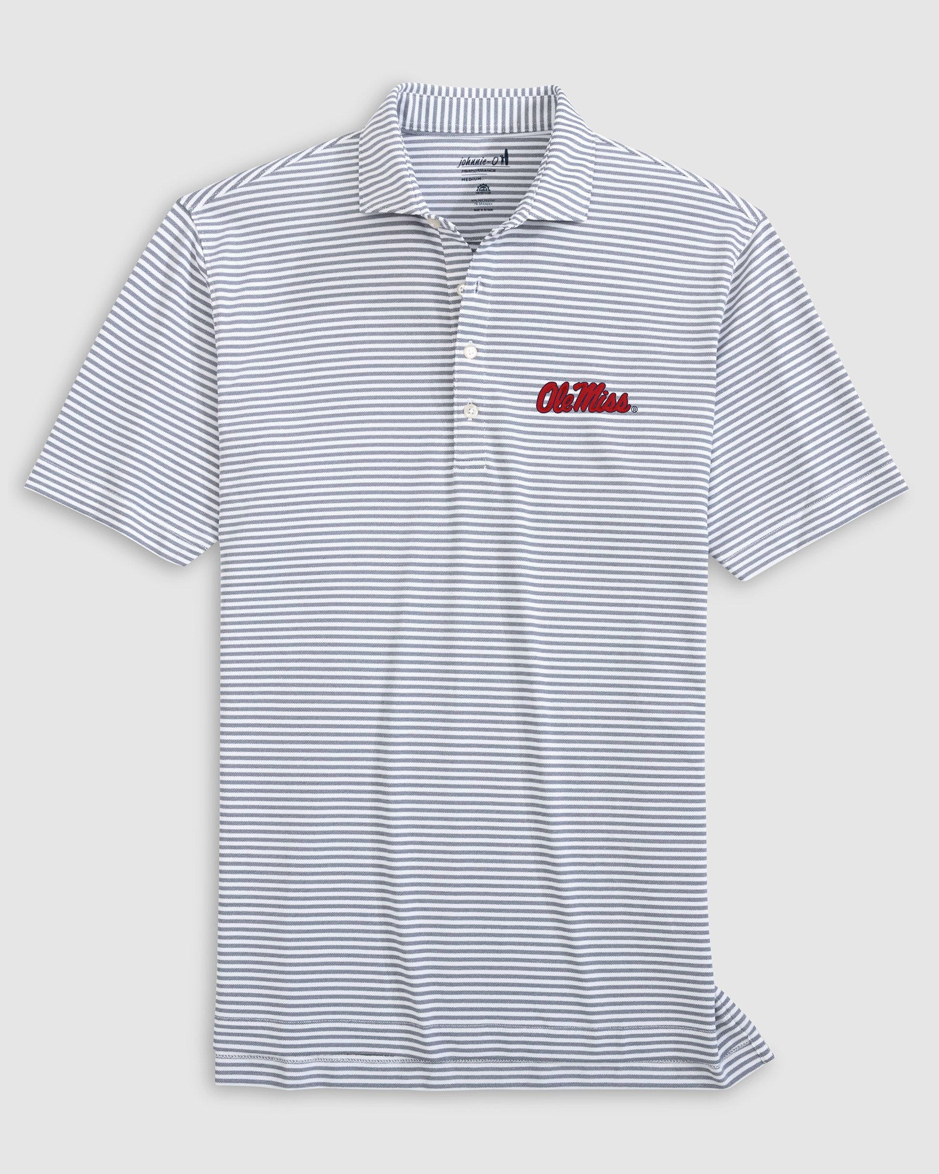 OLE MISS STETSONS PERFORMANCE POLO