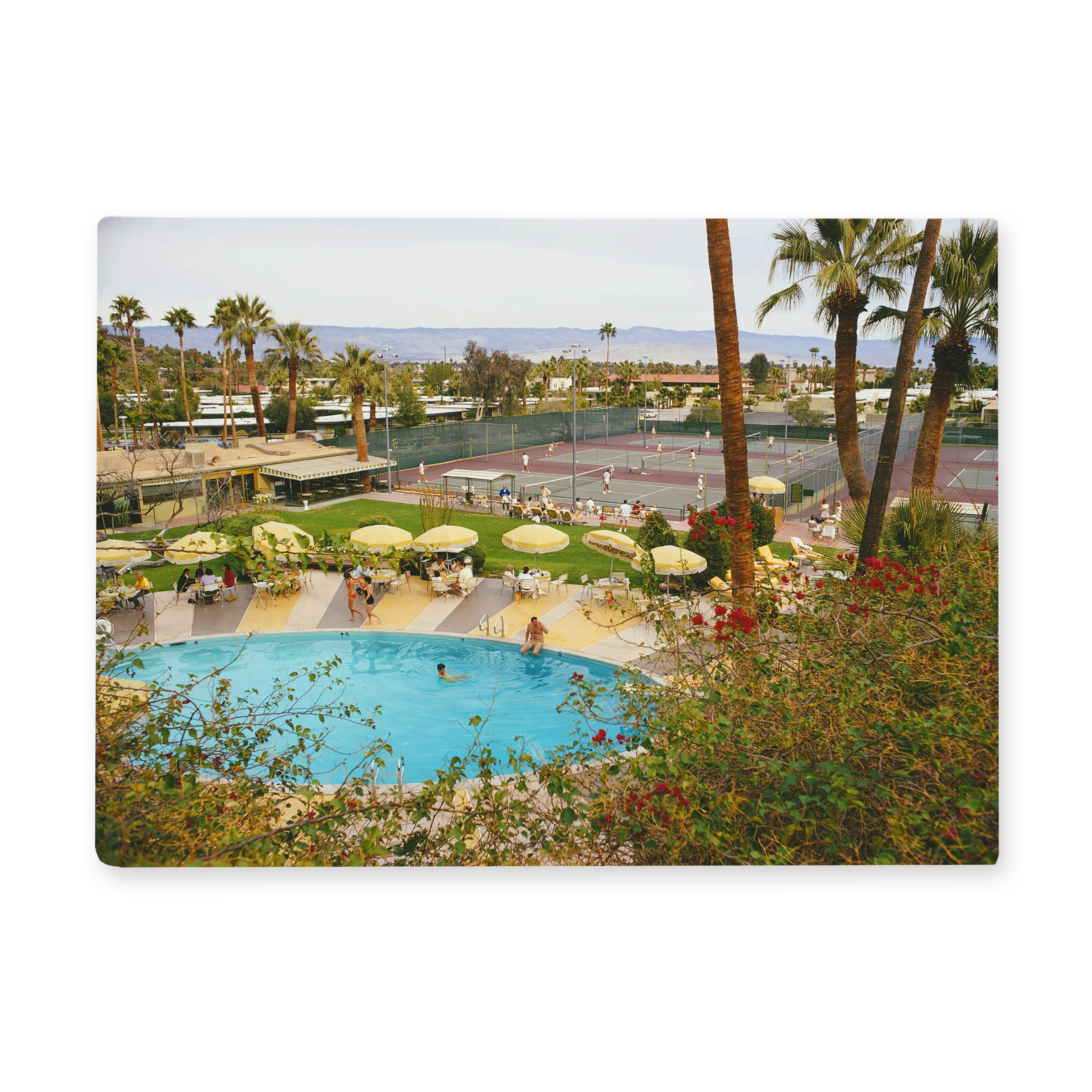 Palm Springs Tennis Club Cutting Board