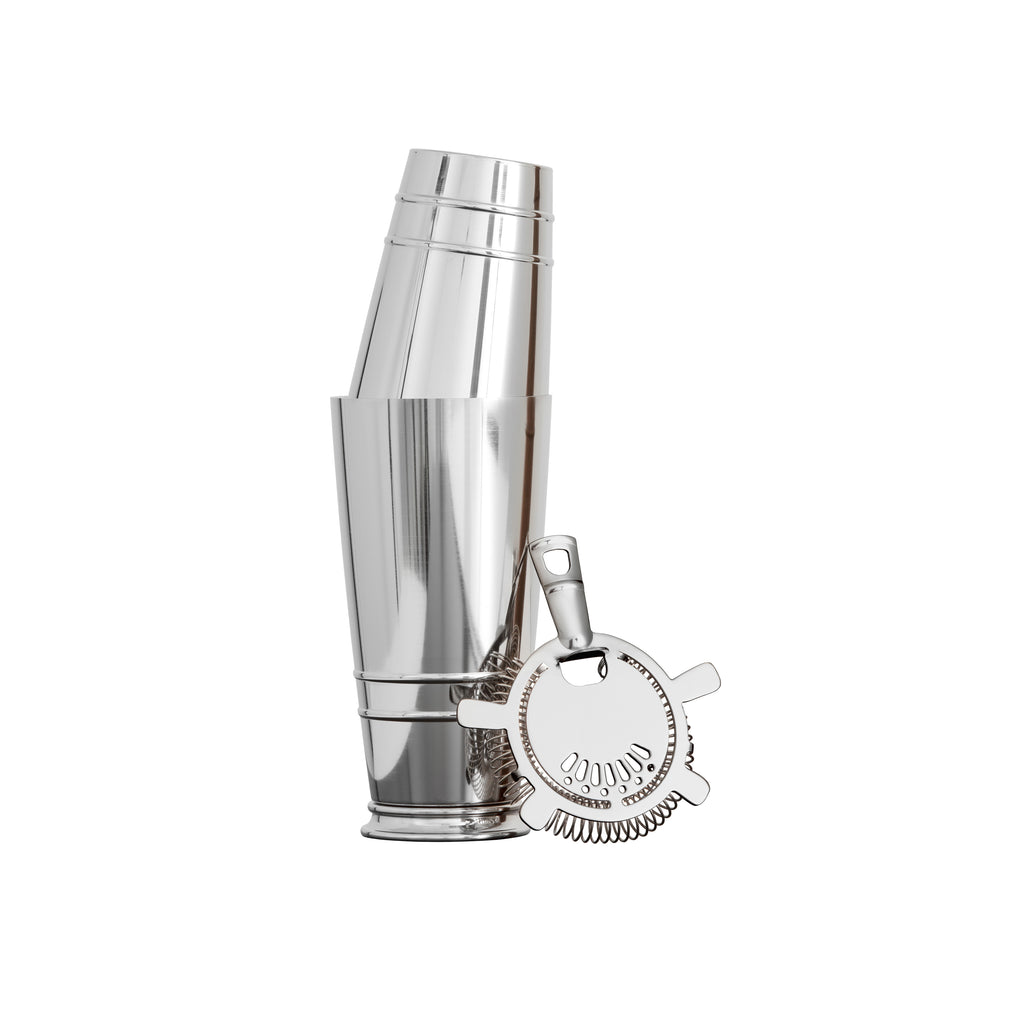 Crafthouse Signature Boston Shaker and Strainer Set