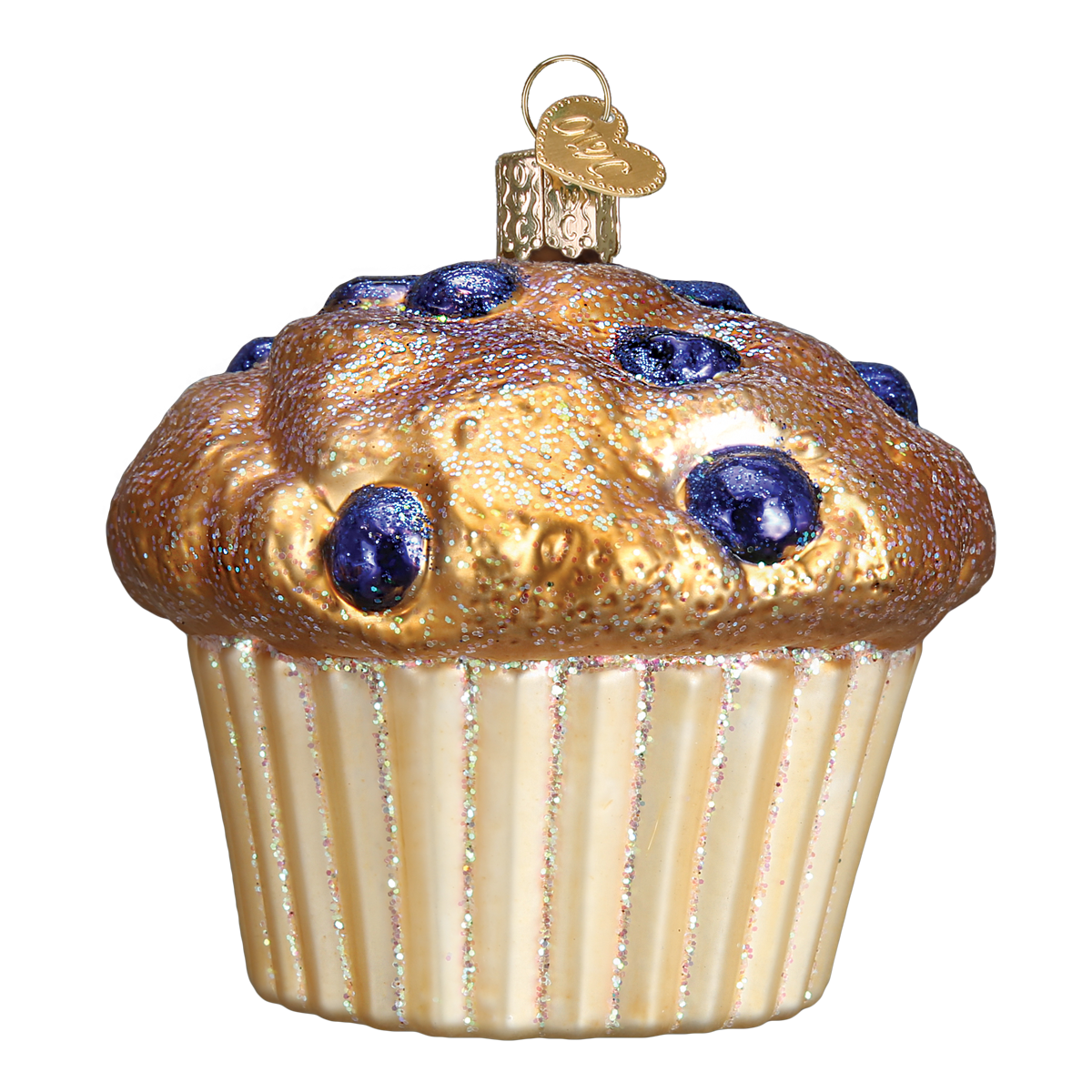 Blueberry Muffin Ornament