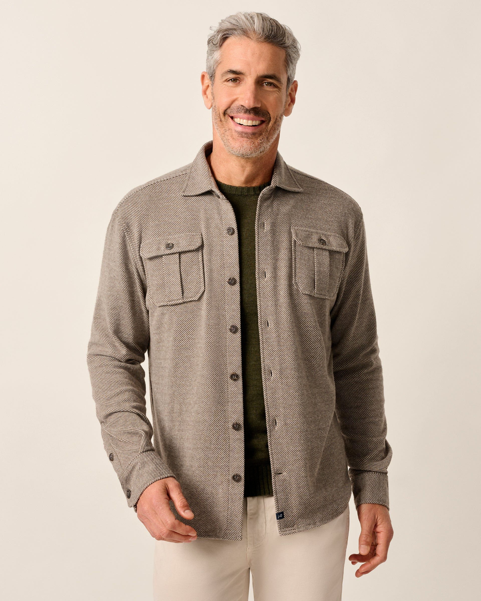 Carl Flannel Shirt Jacket