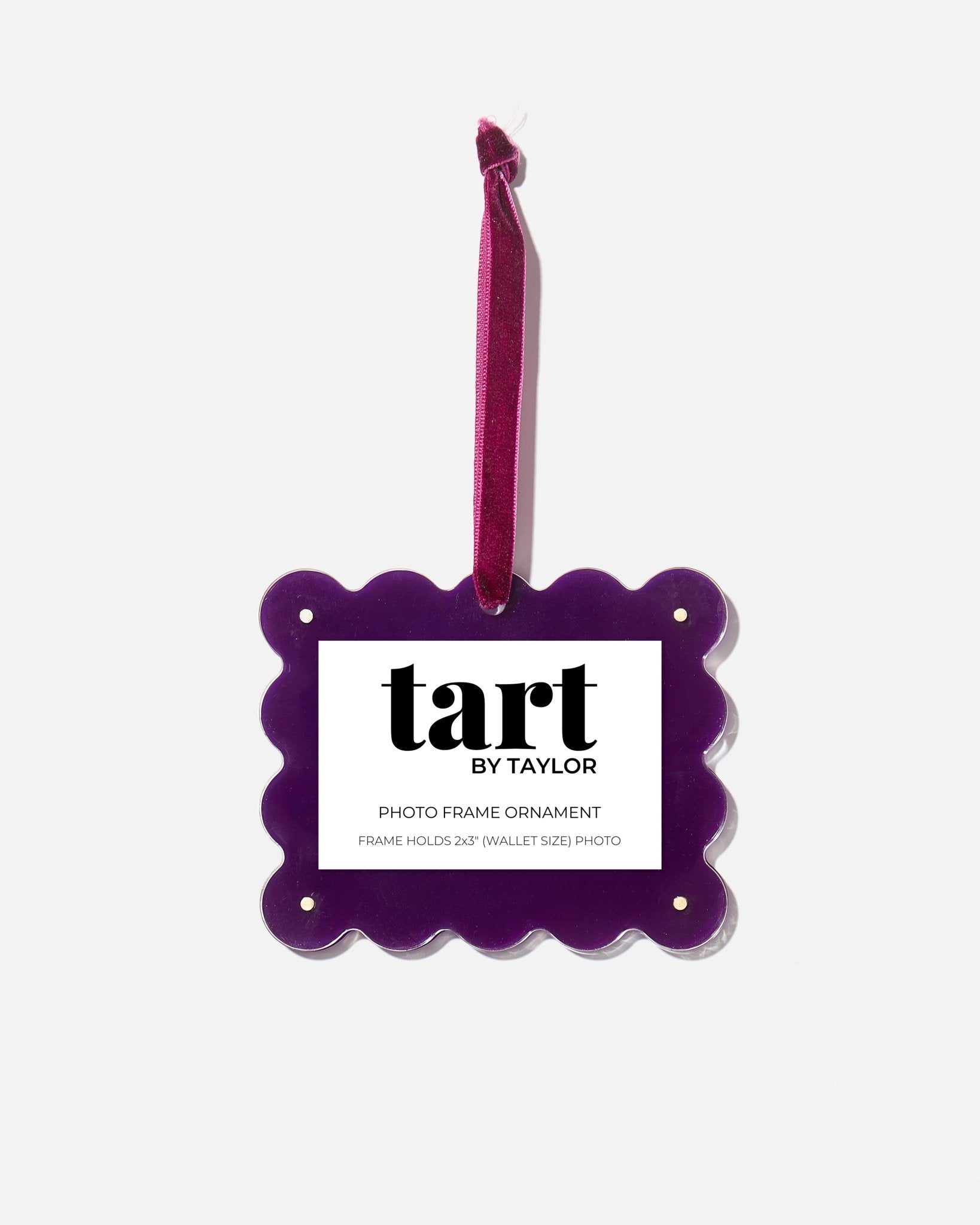 Frame Ornament - Plum