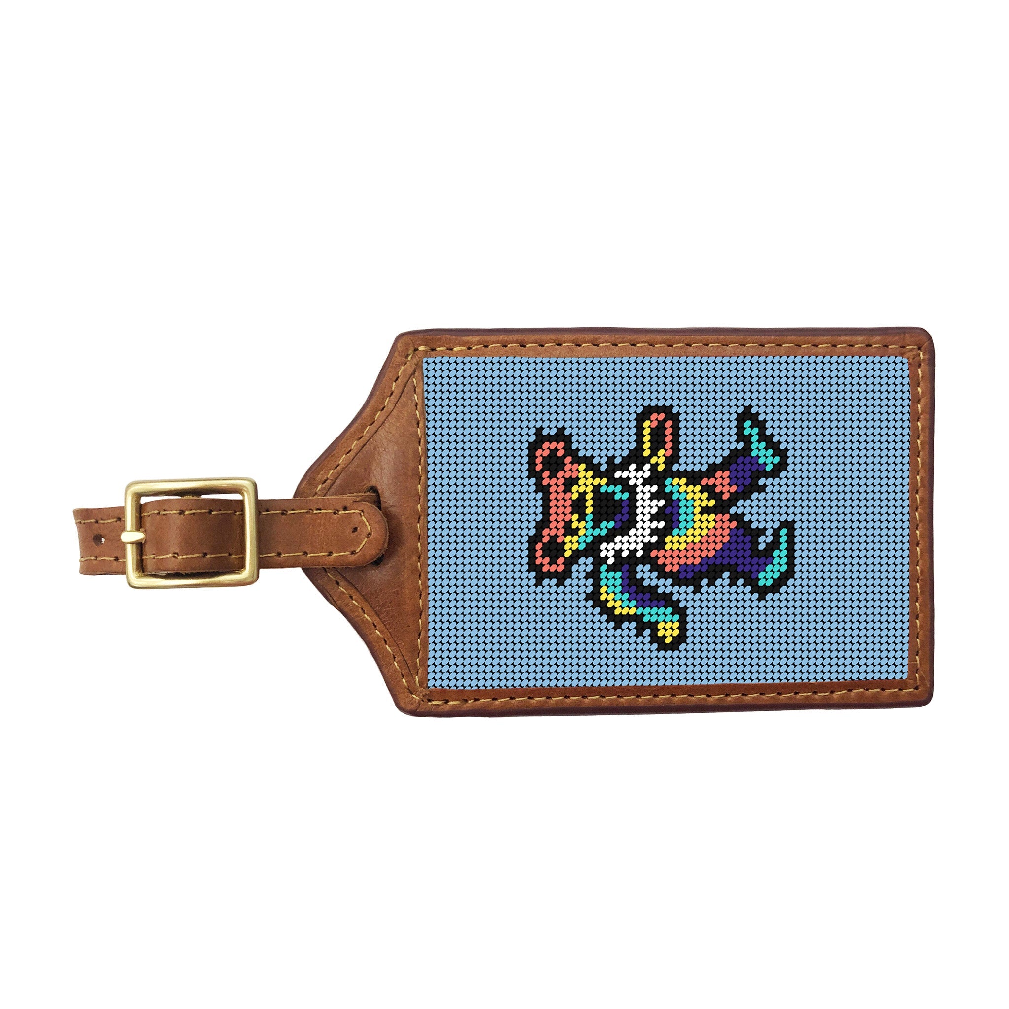 Smathers & Branson Needlepoint Luggage Tag - Thumbnail 2