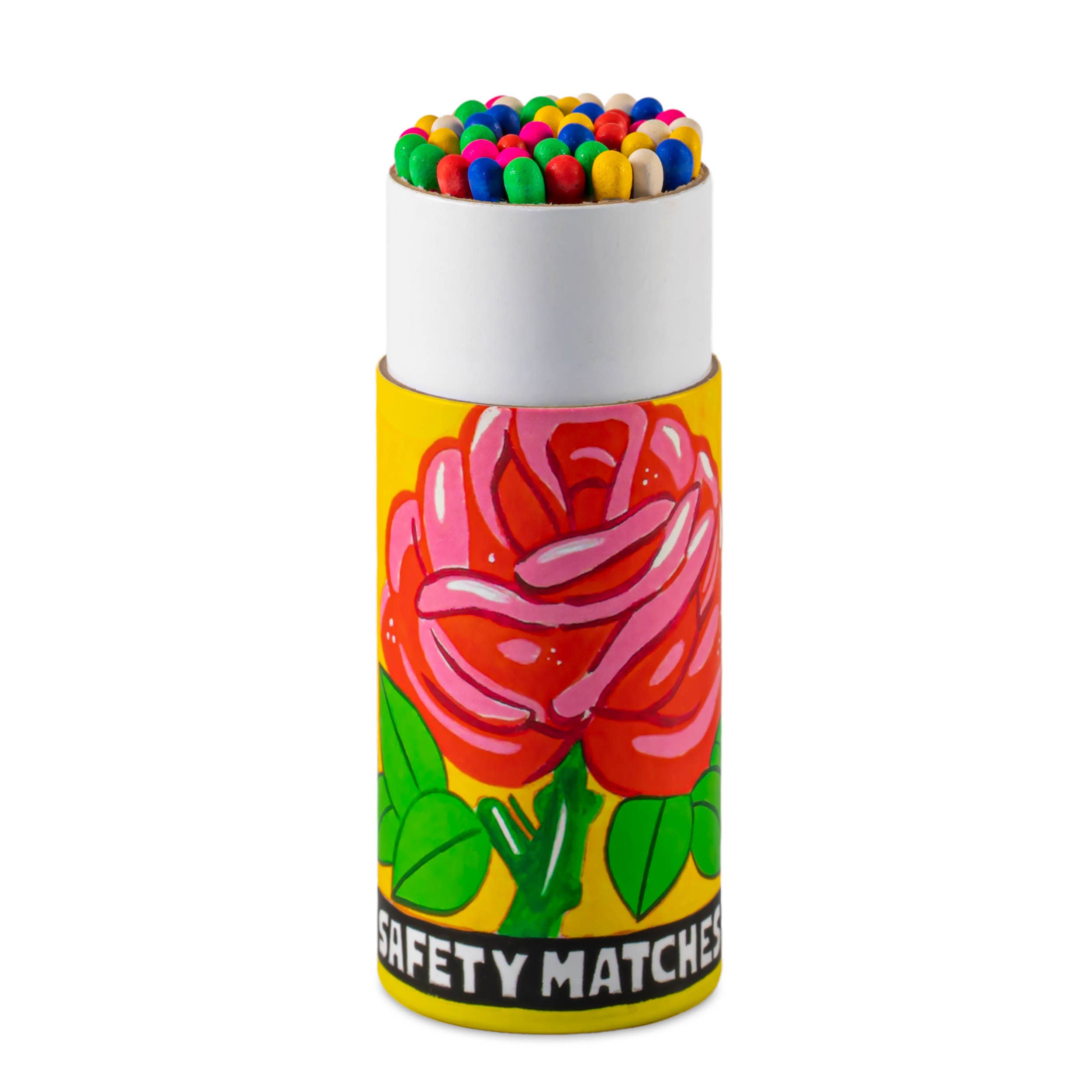 The Rose Small Cylinder Matches