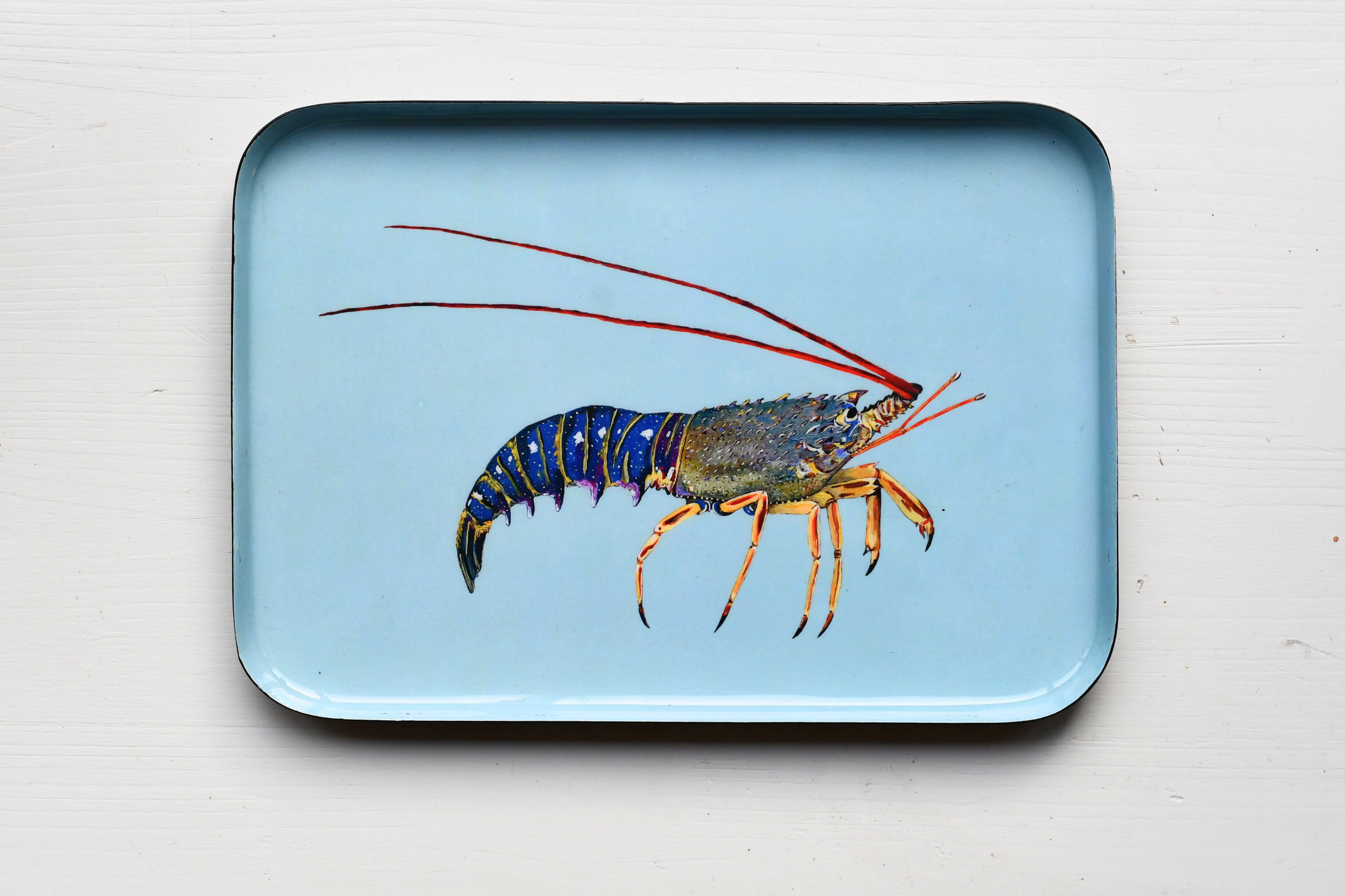 La Langouste Enamel Aluminum Tray
