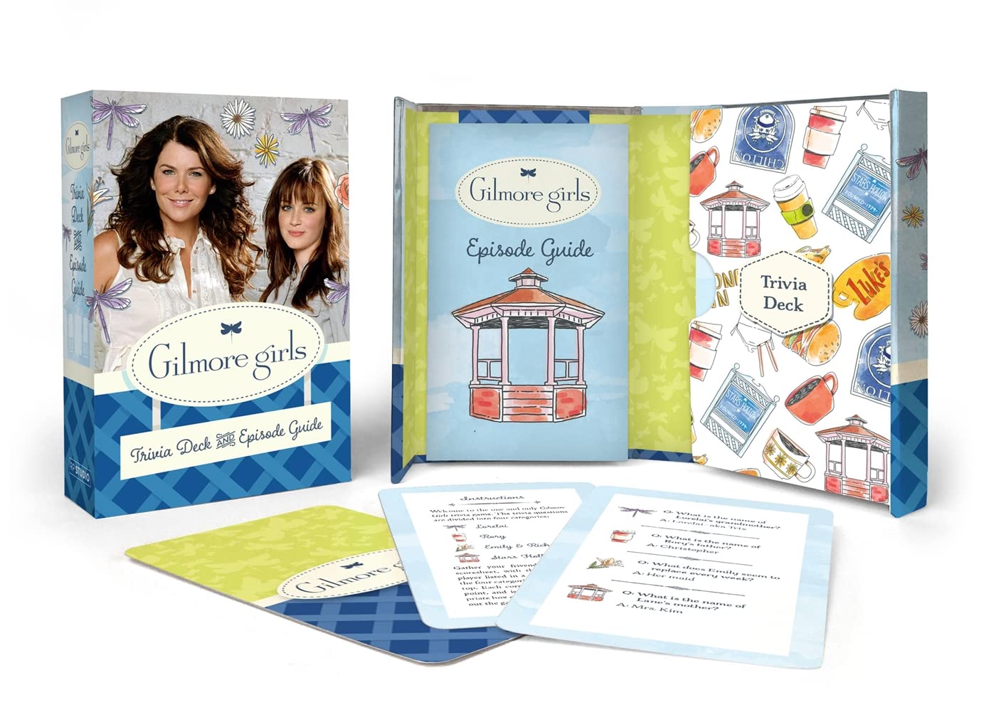 THE GILMORE GIRLS TRIVIA DECK AND EPISODE GUIDE