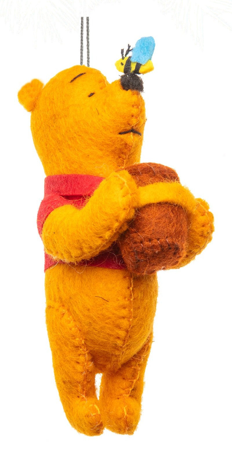 Winnie the Pooh Felt Ornament