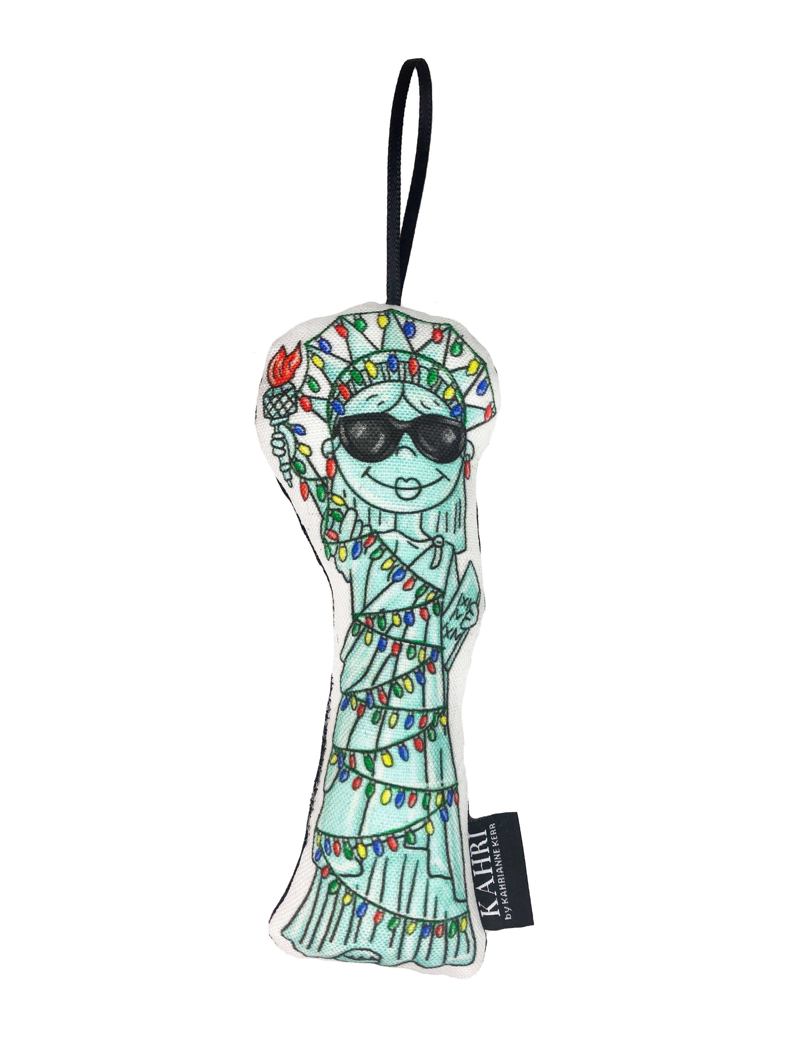 Holiday Lady Liberty Ornament