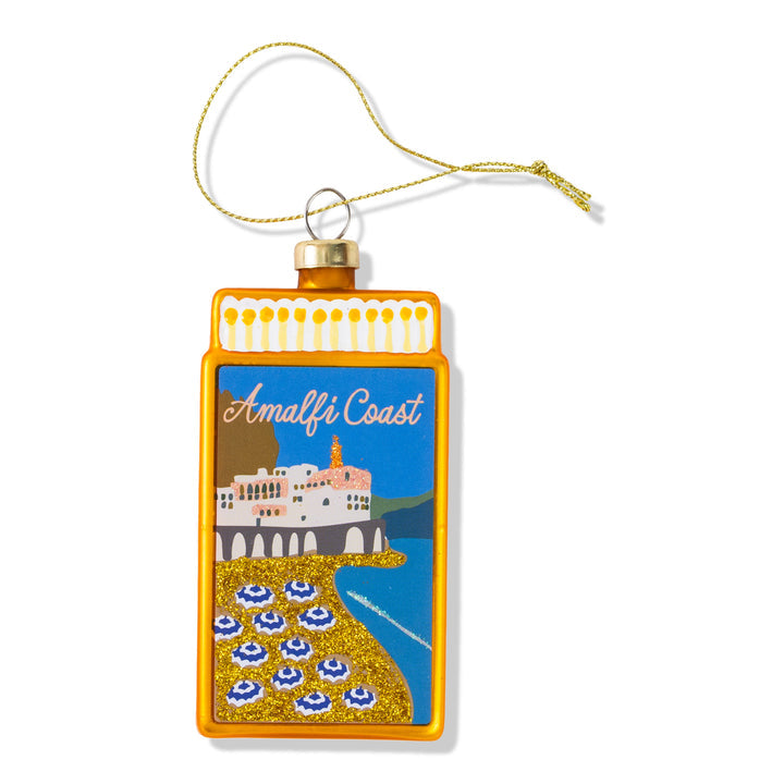 Matchbook Ornament - Amalfi Coast