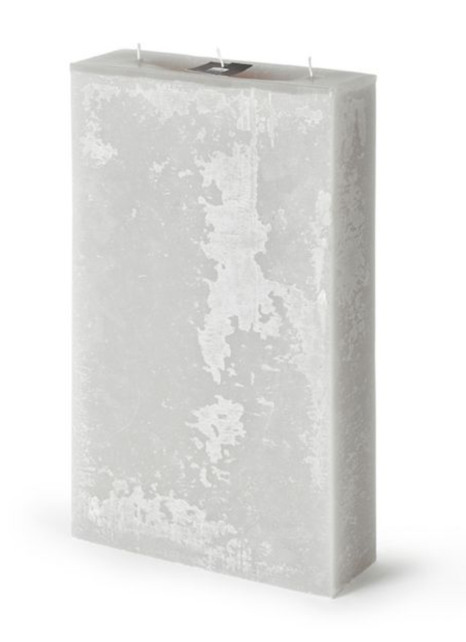 3-Wick Pillar Candle - Linen