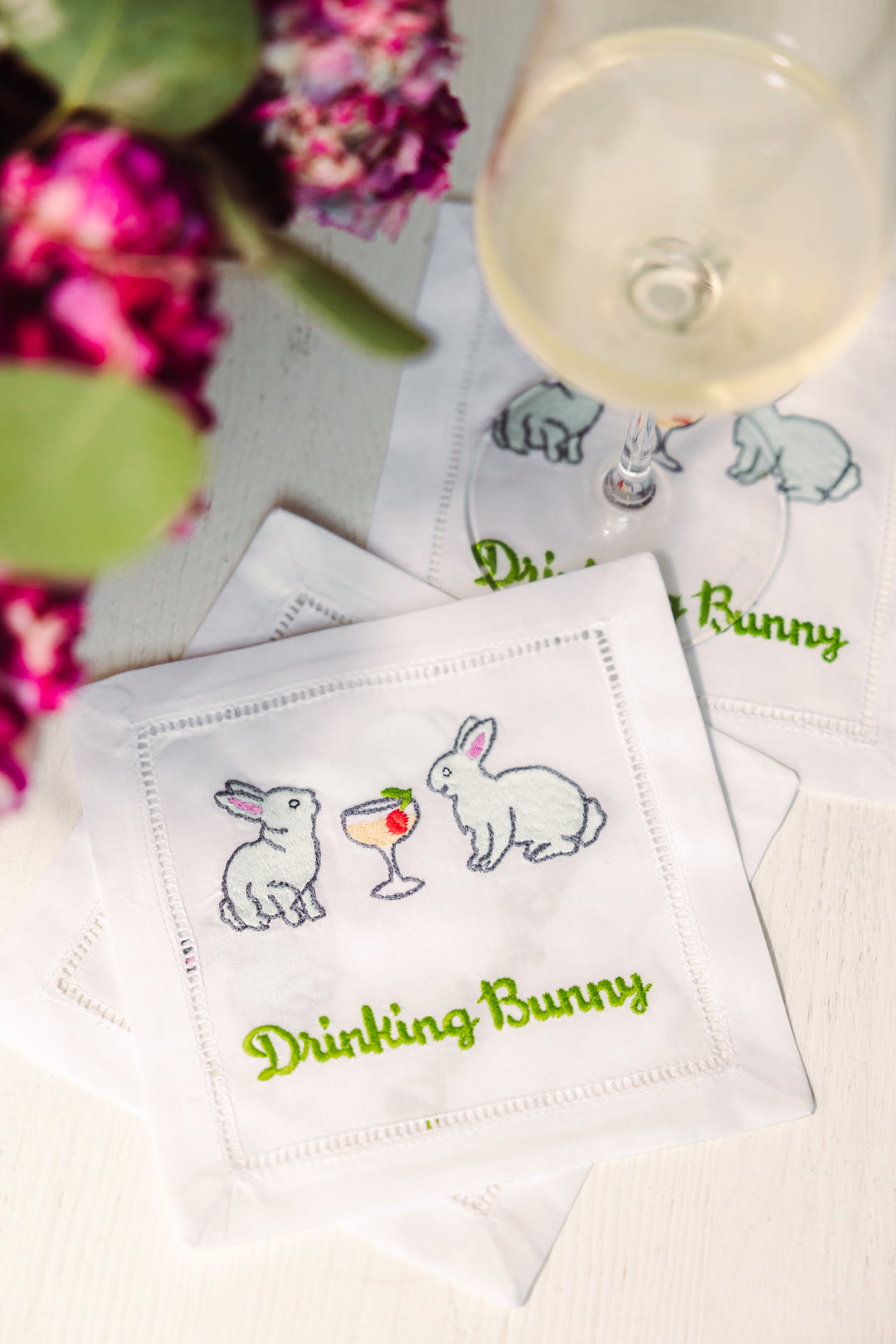 Drinking Bunny Cocktail Napkins