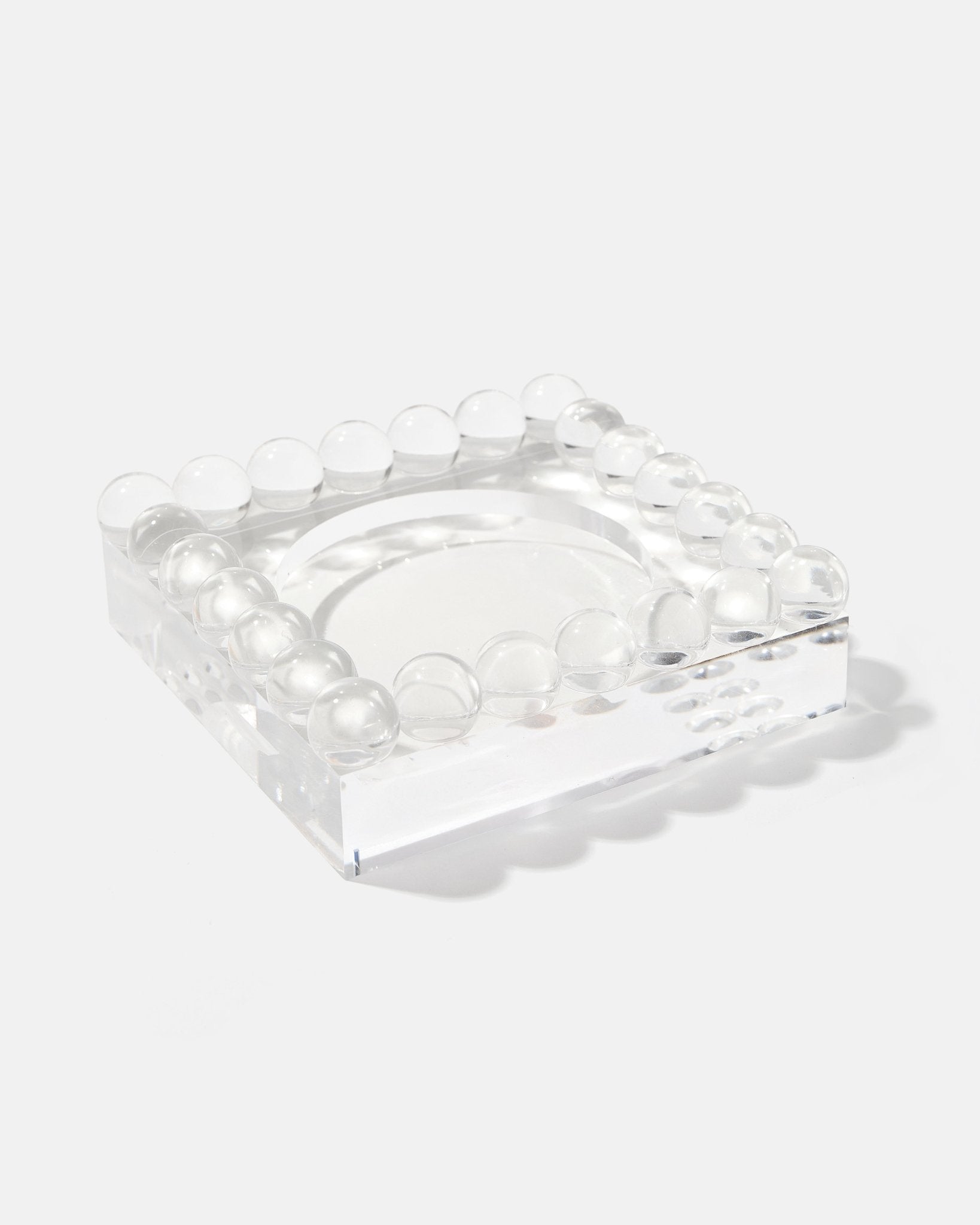 Small Bubble Lucite Tray