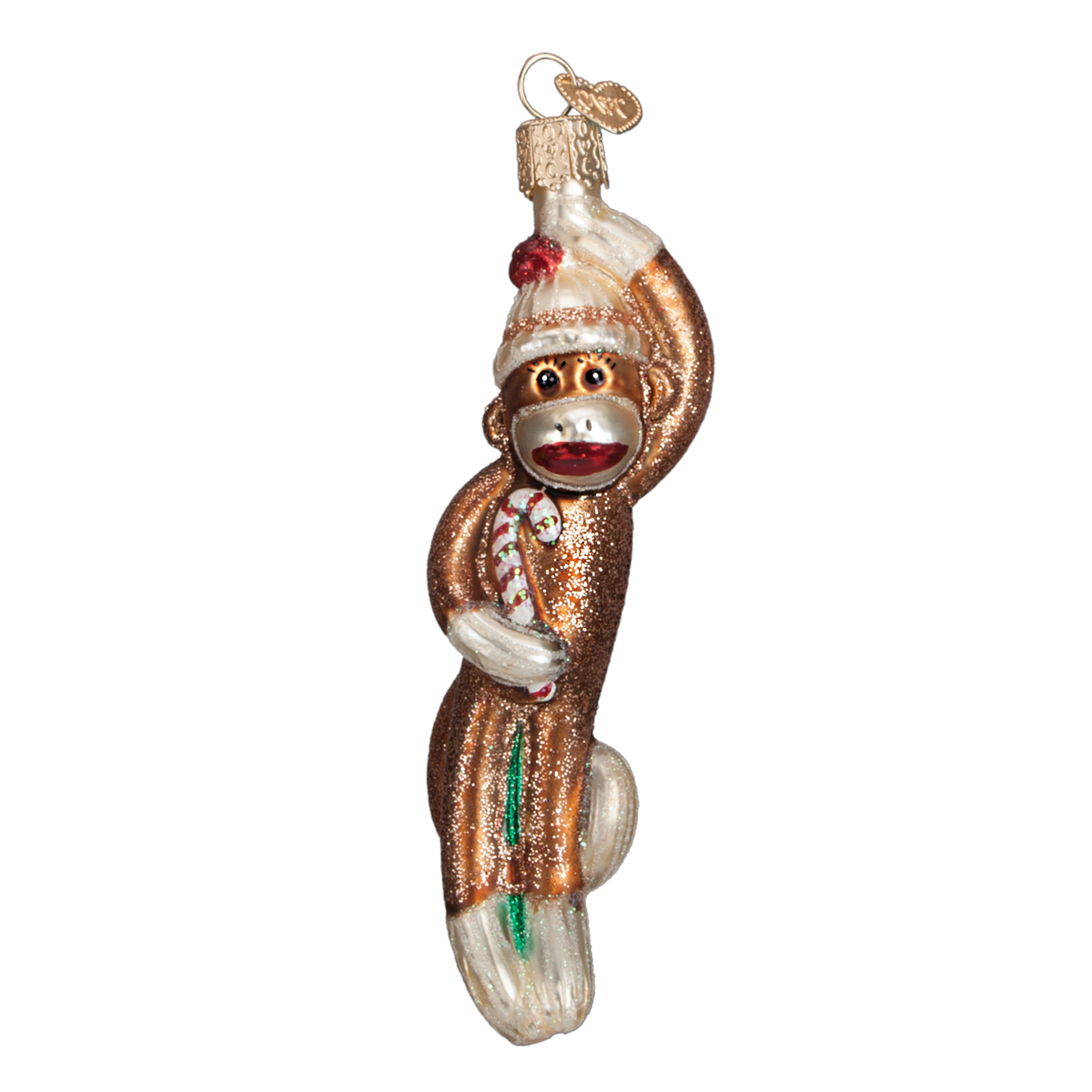 Sock Monkey Ornament