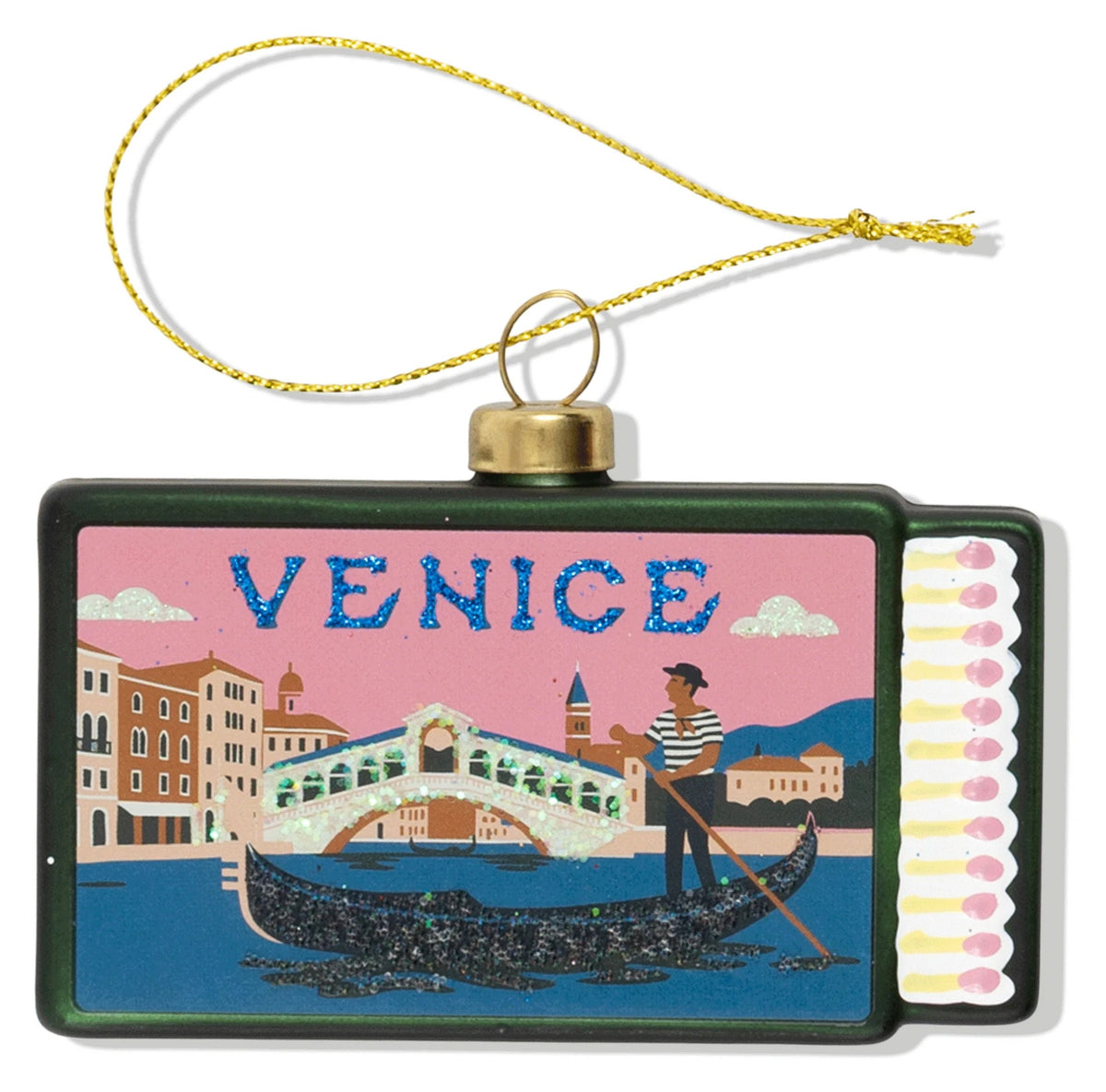 Venice Matchbook Ornament