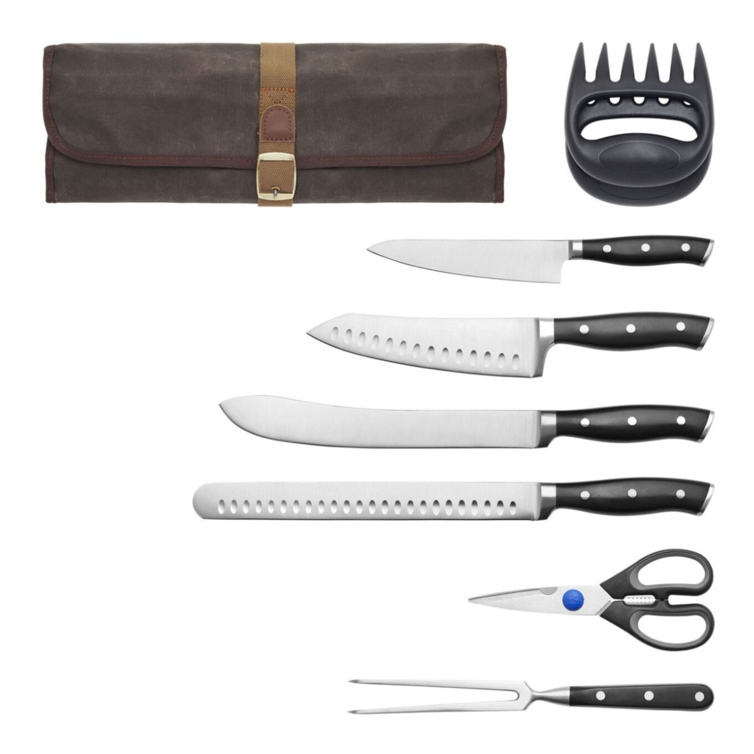 Forged Accent Knife Roll Set