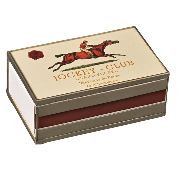 Jockey Champagne Matchbox Cover