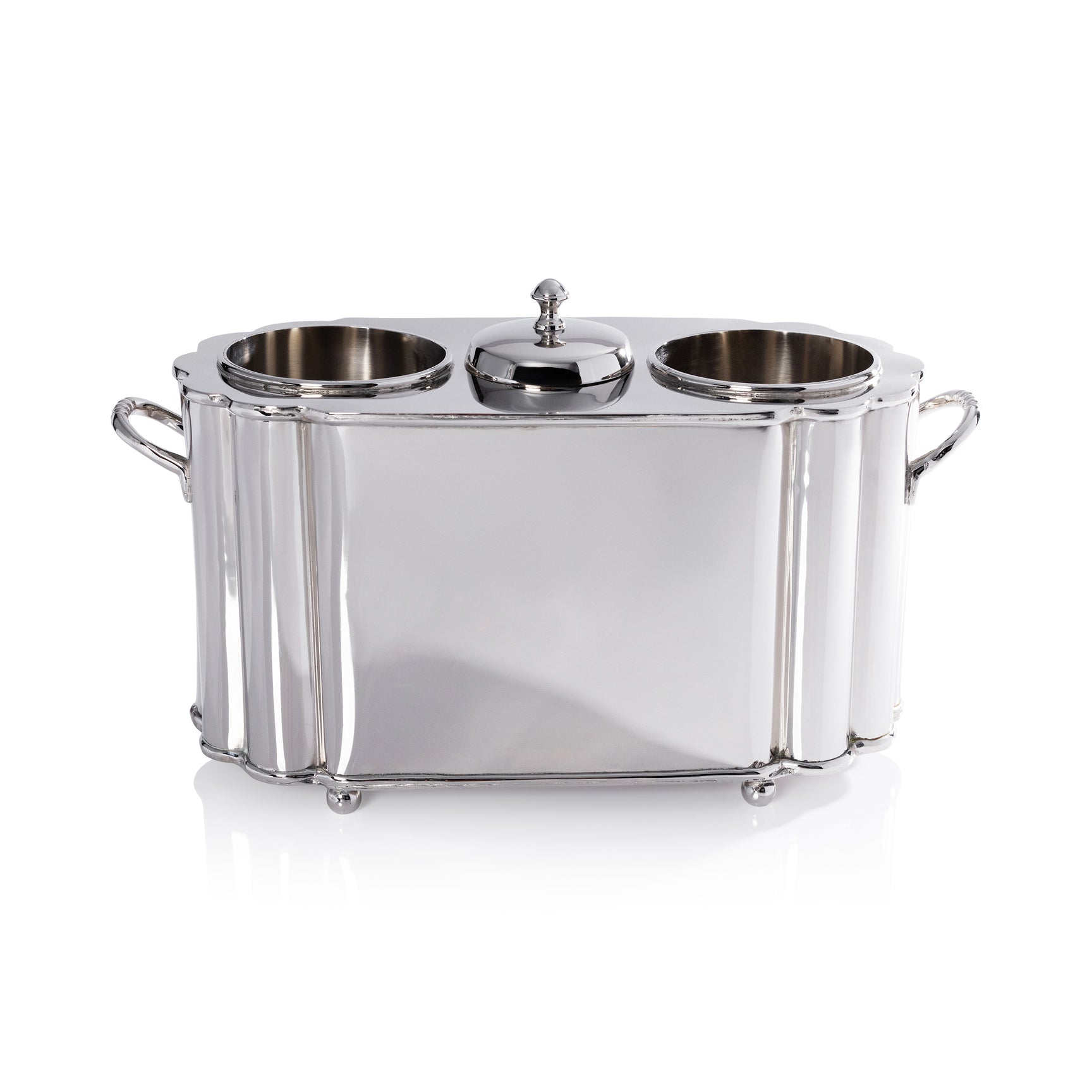 Alsace Brass Two Bottle Wine Cooler