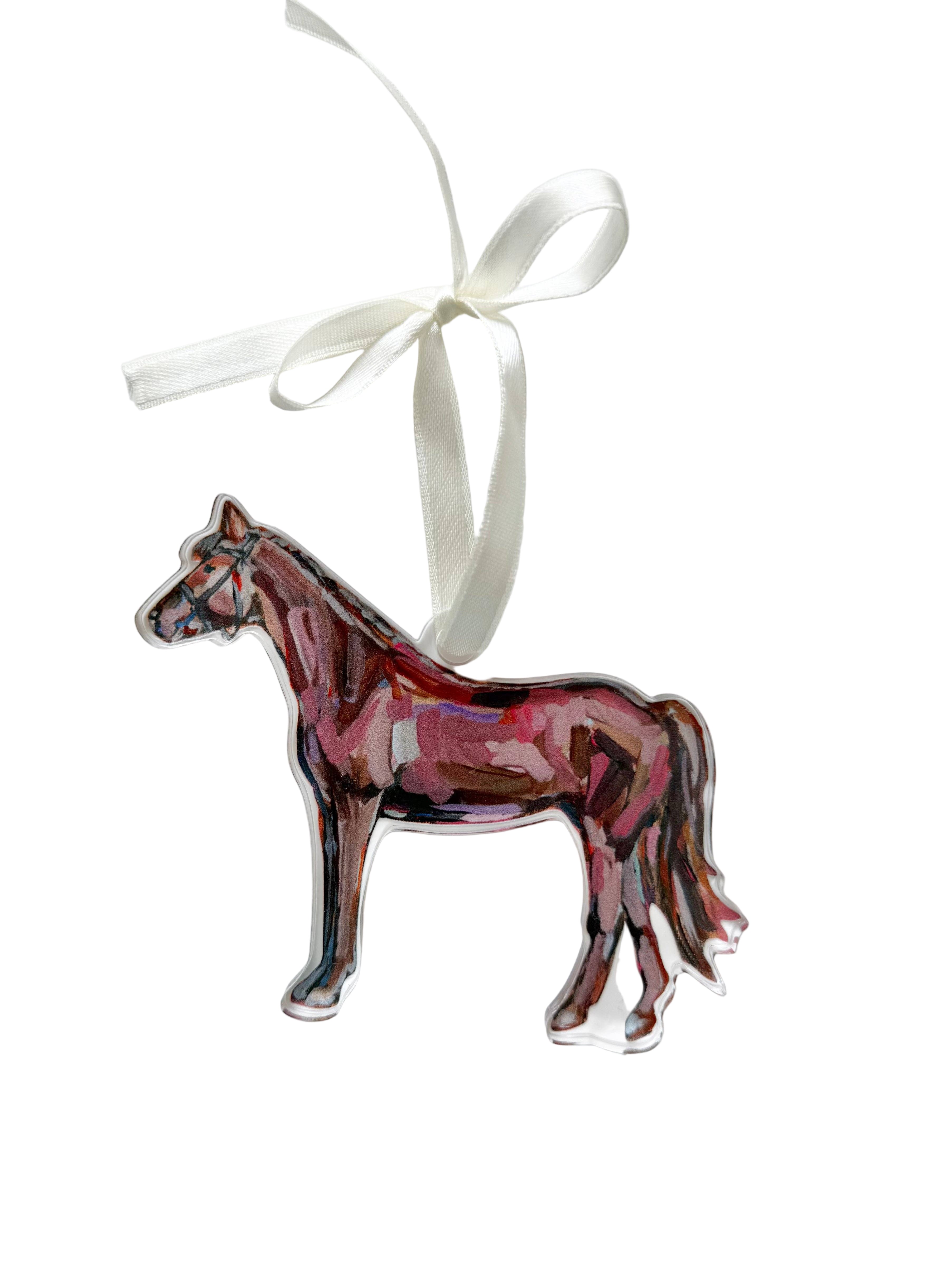 Rose in the Dust Ornament