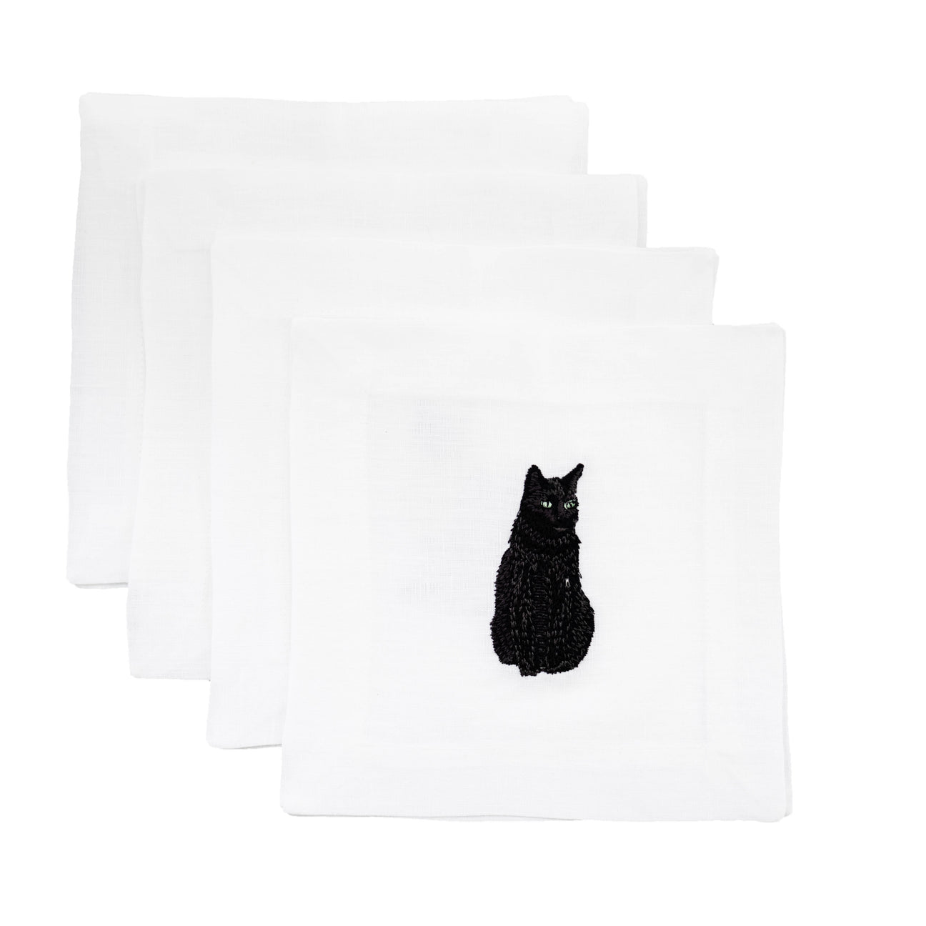 Black Cat Cocktail Napkins