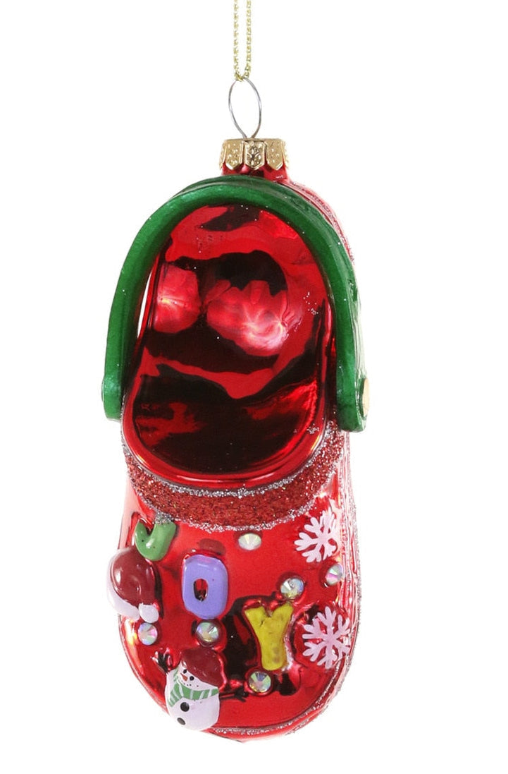 FESTIVE CLOG ORNAMENT