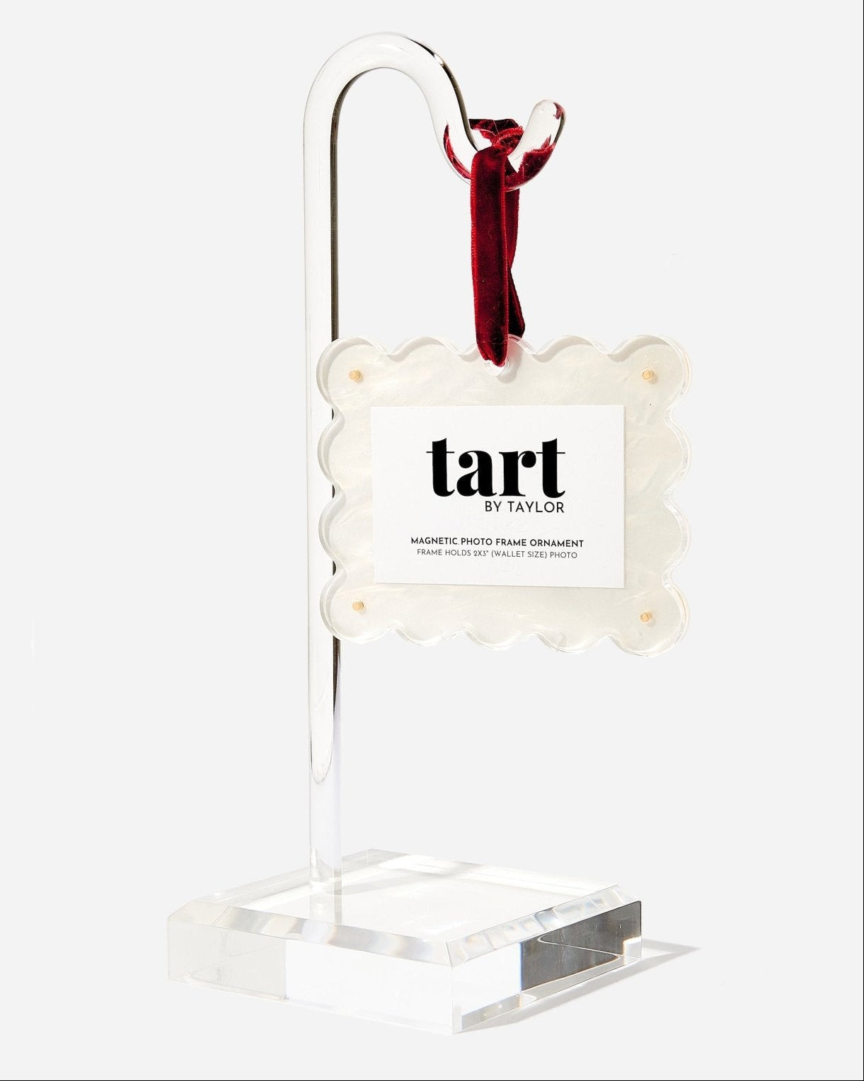 Tart by Taylor product on a stand with a white background