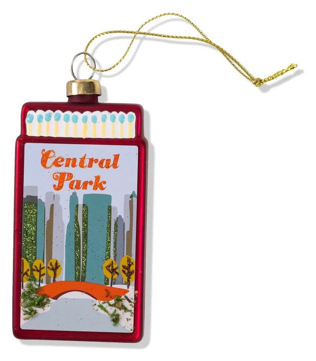 Central Park Matchbook Ornament