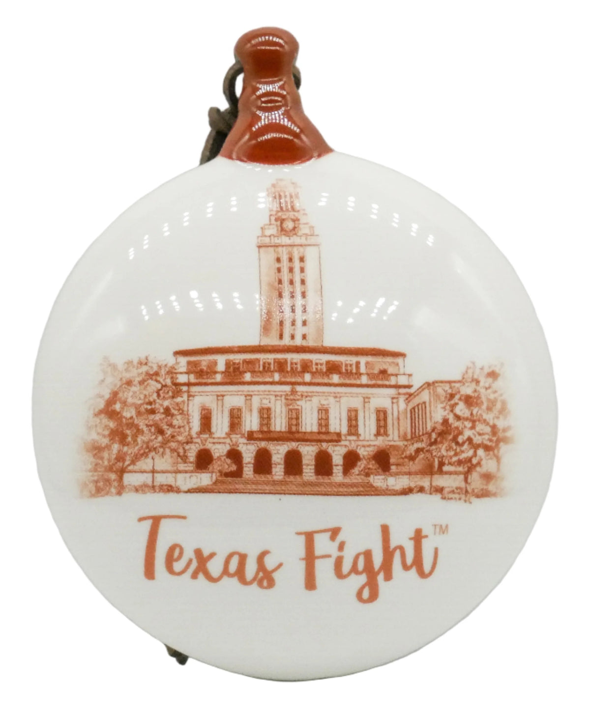 Texas Campus Puff Ornament