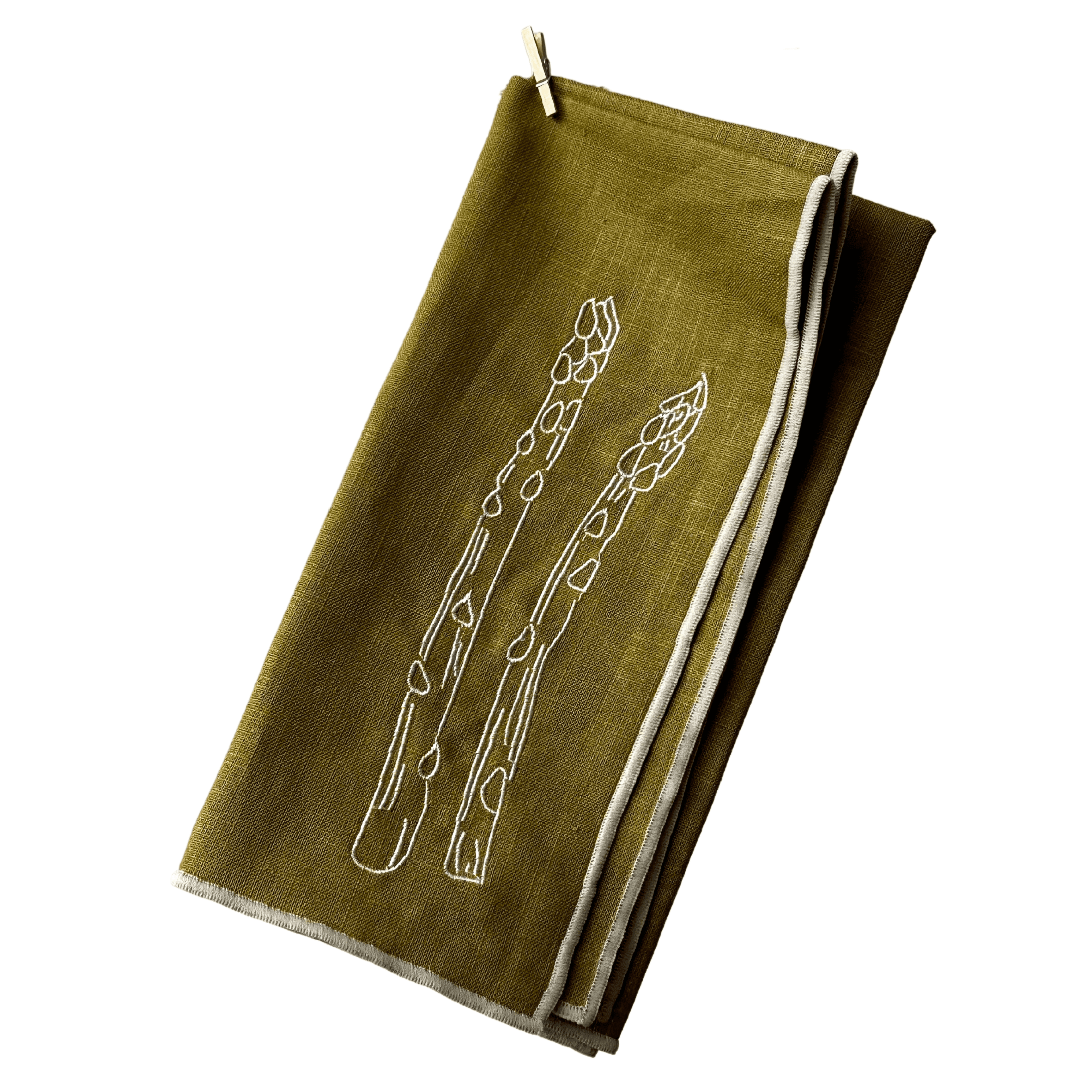 Asparagus Napkins - Set of 2