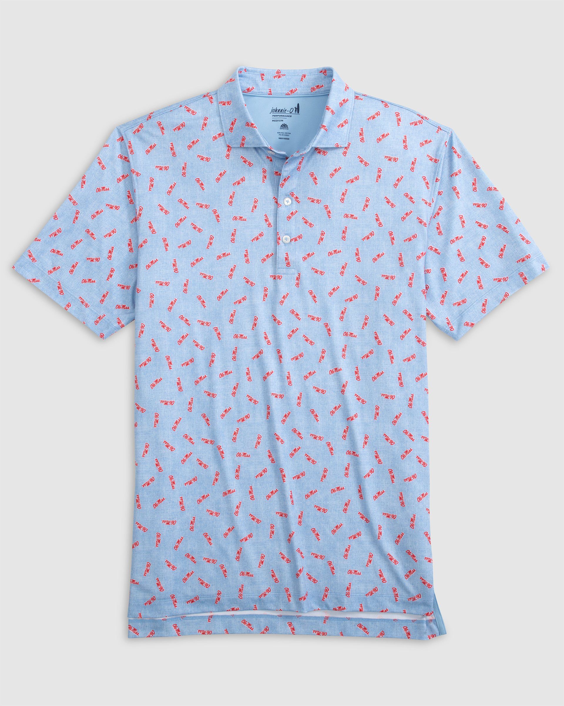STADIUM EXETER OLE MISS PERFORMANCE POLO