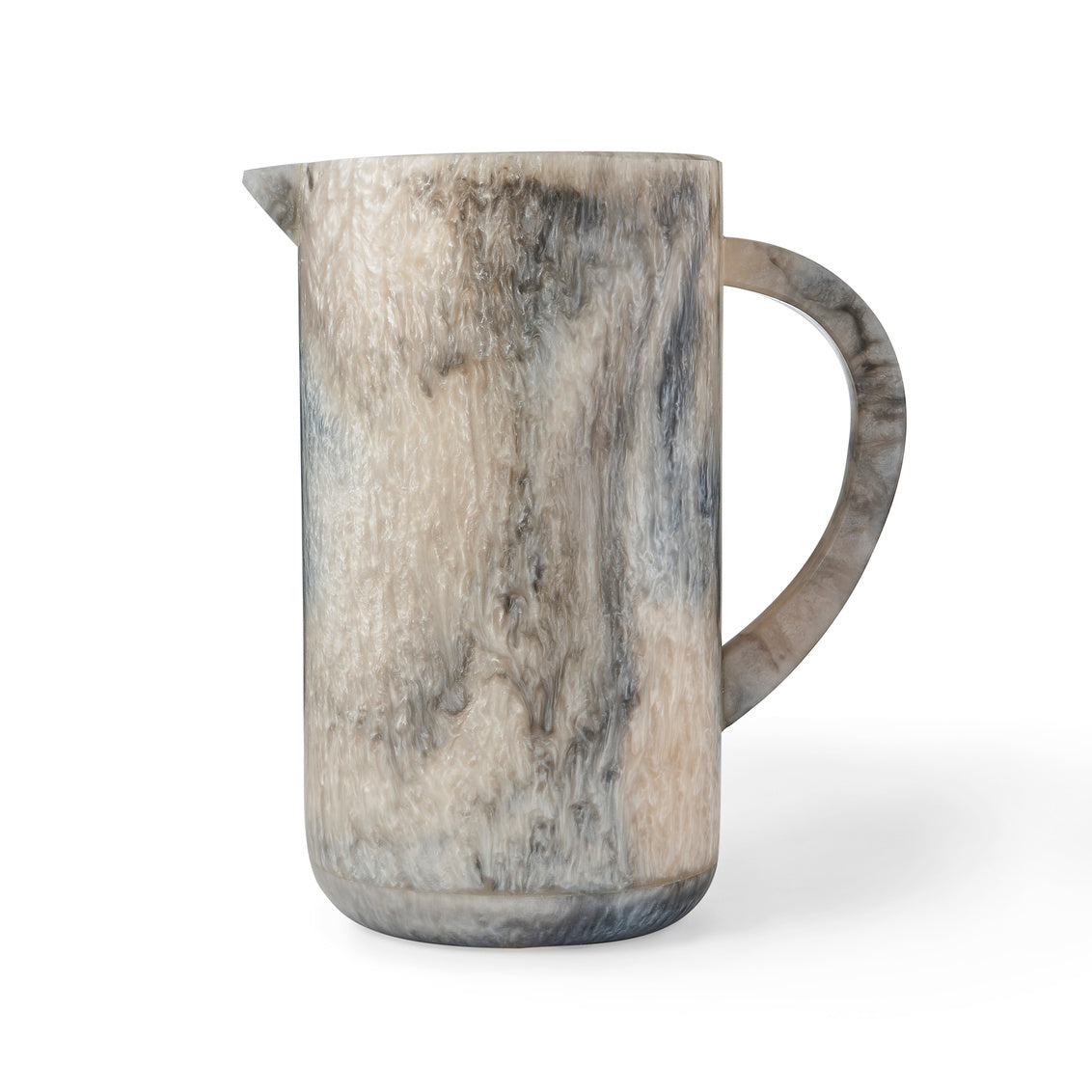 Lucente Resin Pitcher Matte Grey