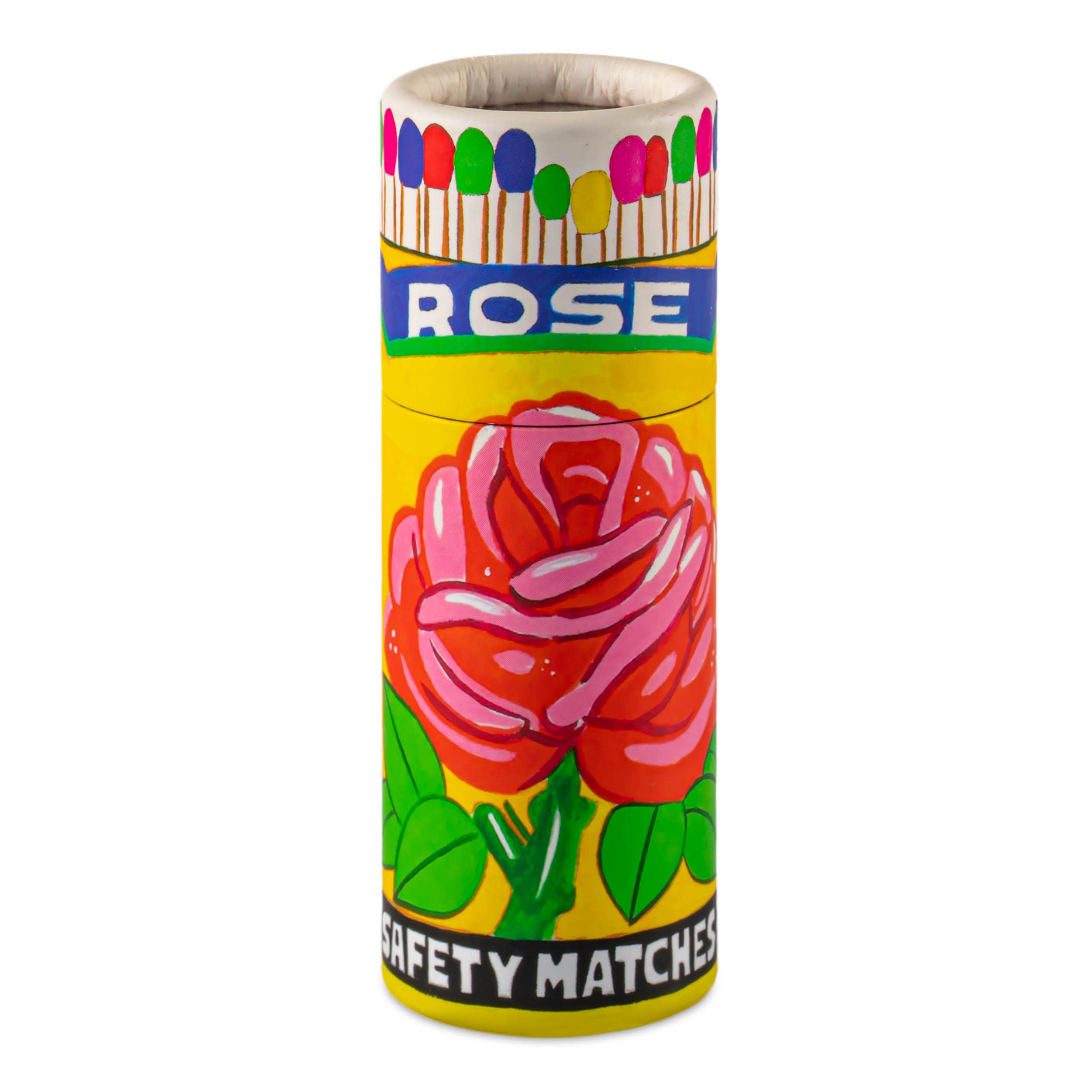 The Rose Small Cylinder Matches