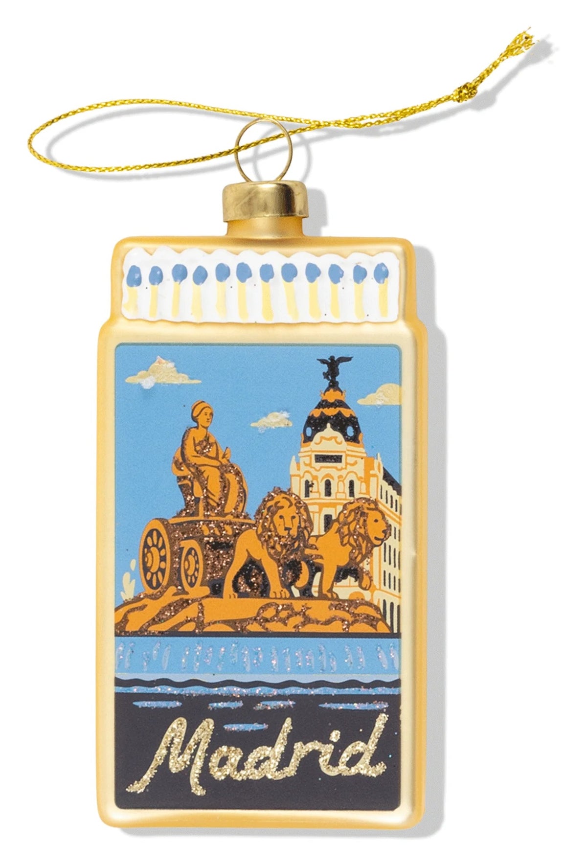 Madrid Matchbook Ornament