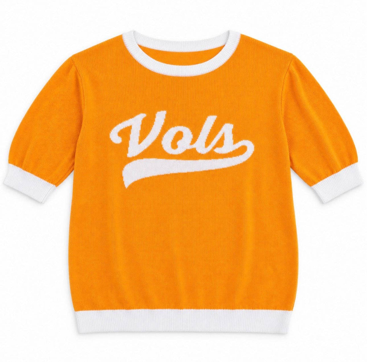 Tennessee VOLS Short Sleeve Sweater - Orange