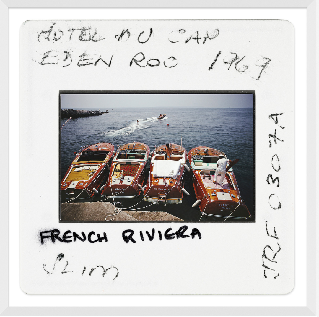 "Hotel Du Cap-Eden-Roc - Slide" by Slim Aarons, January 1, 1969- Antibes, France