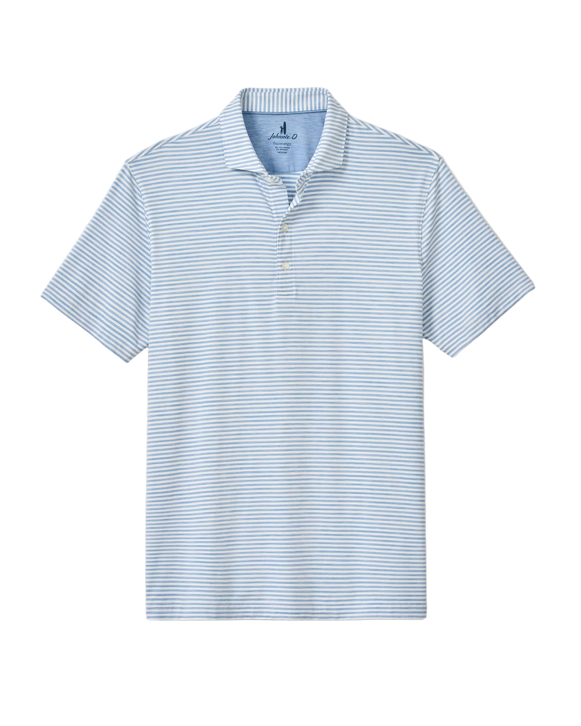 Seymour Stripe Performance Featherweight Polo