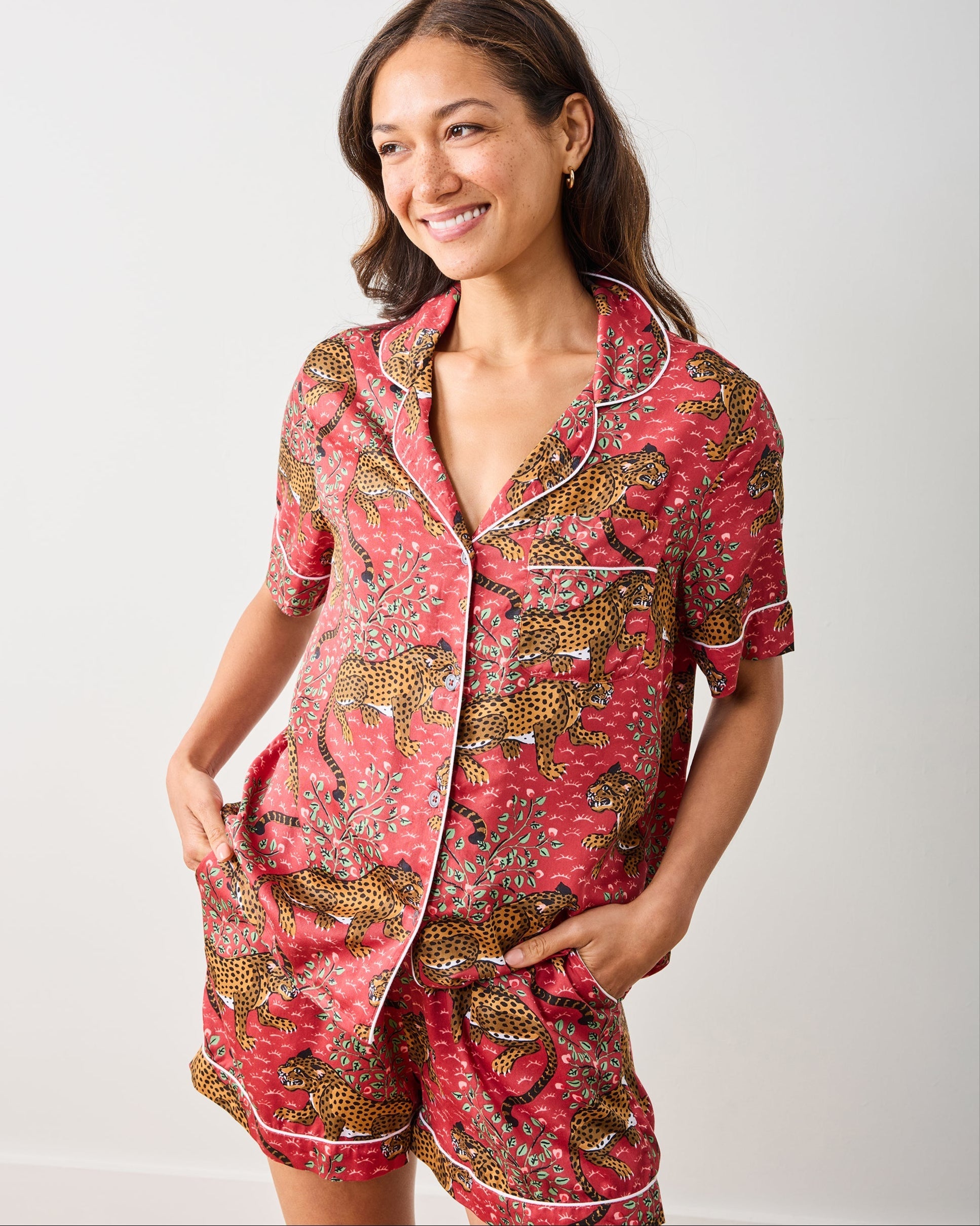 Bagheera Eco Satin Short Set