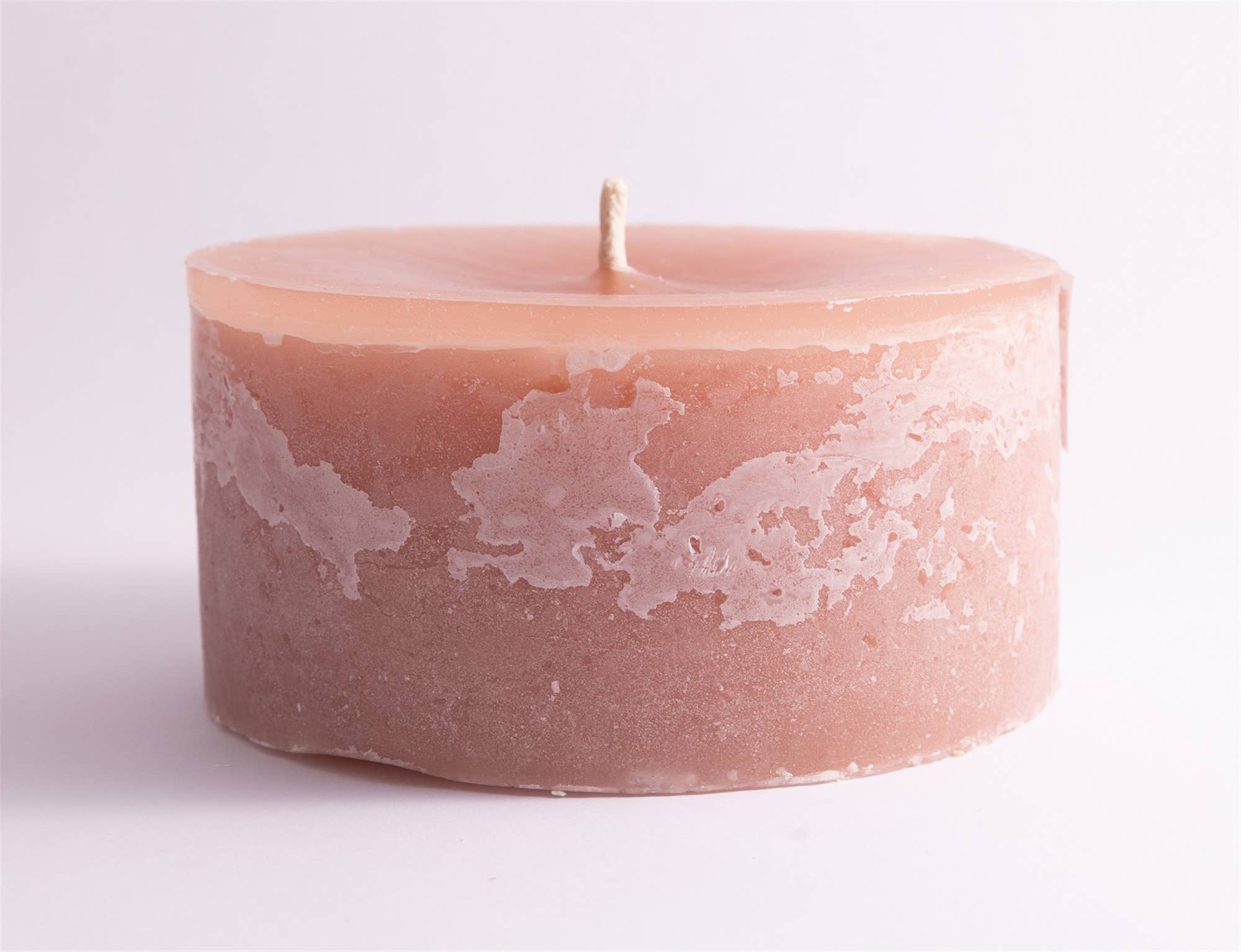 Round Pillar Candle - Brique