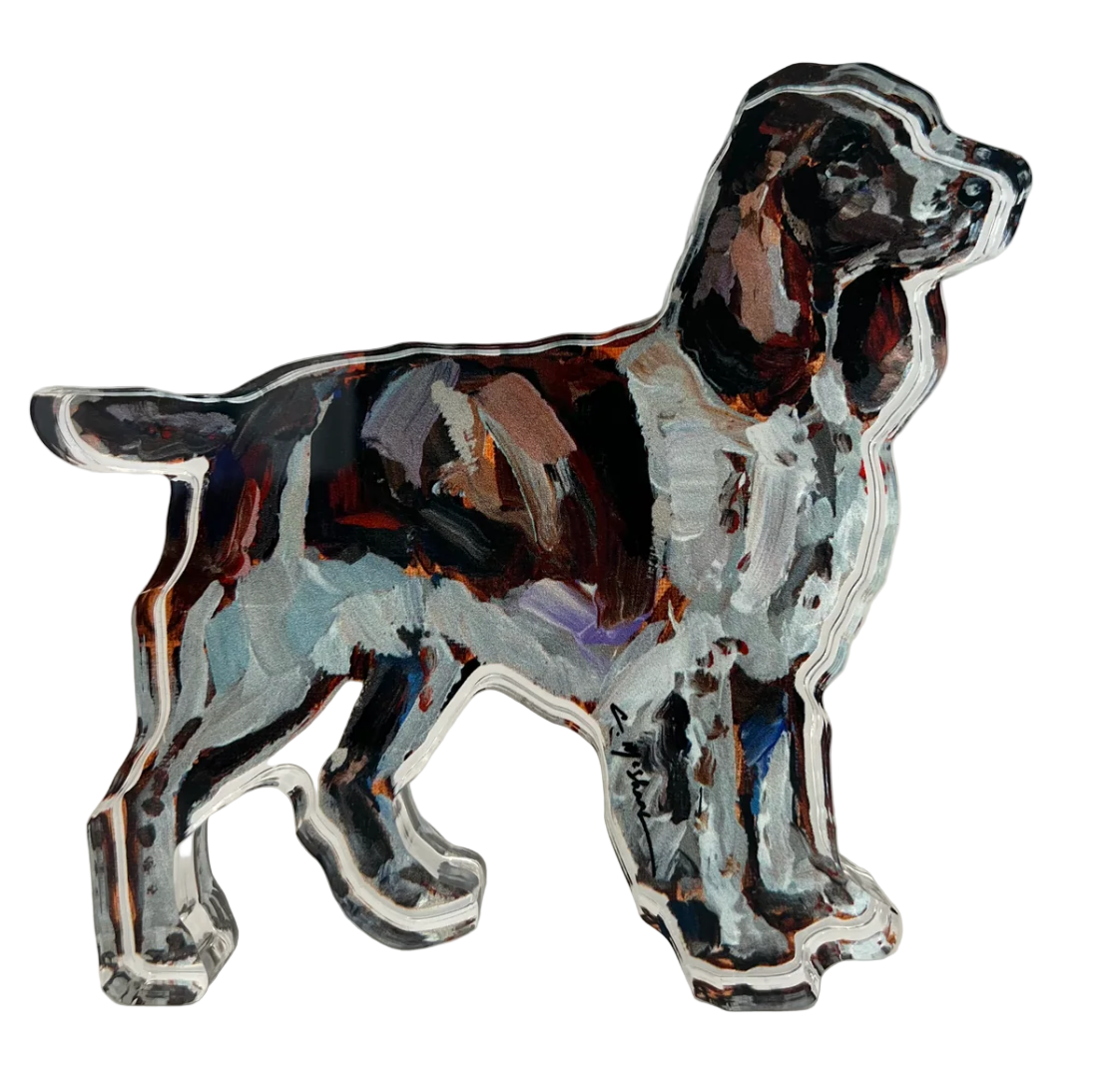 English Springer Spaniel Acrylic