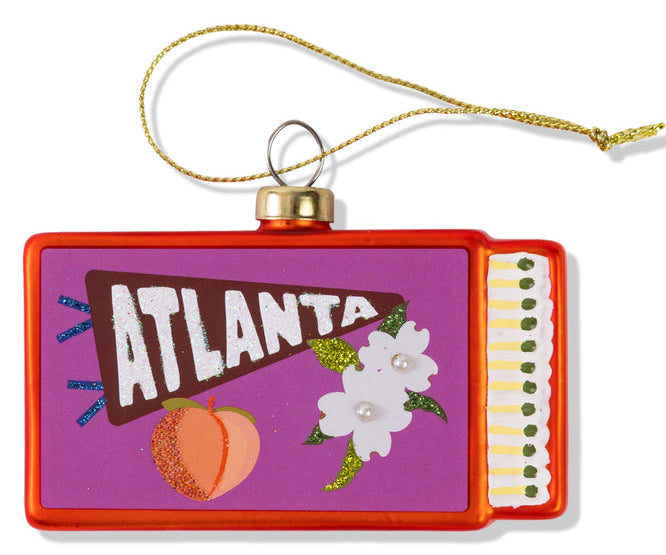 Atlanta Matchbook Ornament