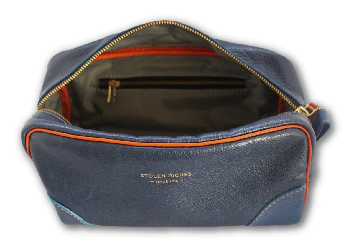 Blue Dopp Kit