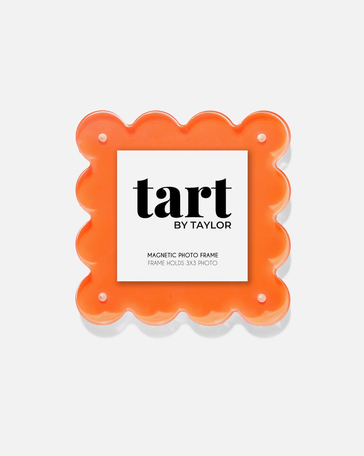 Neon Orange Mini Picture Frame