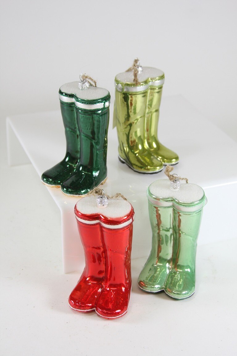 GO-895 PAIR OF GARDEN WELLIES 4 ASST
