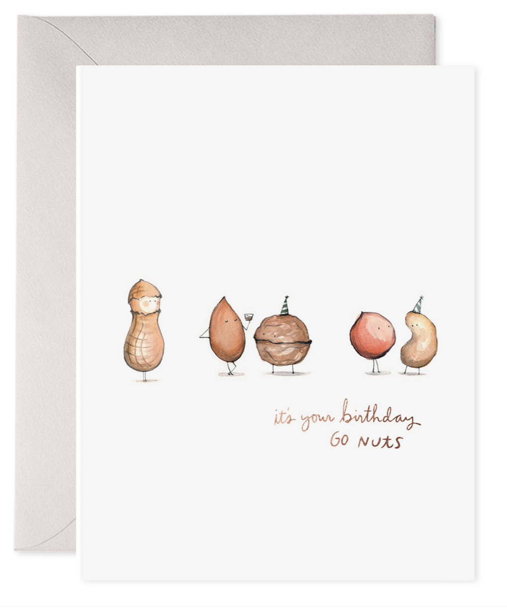 Go Nuts Birthday Card