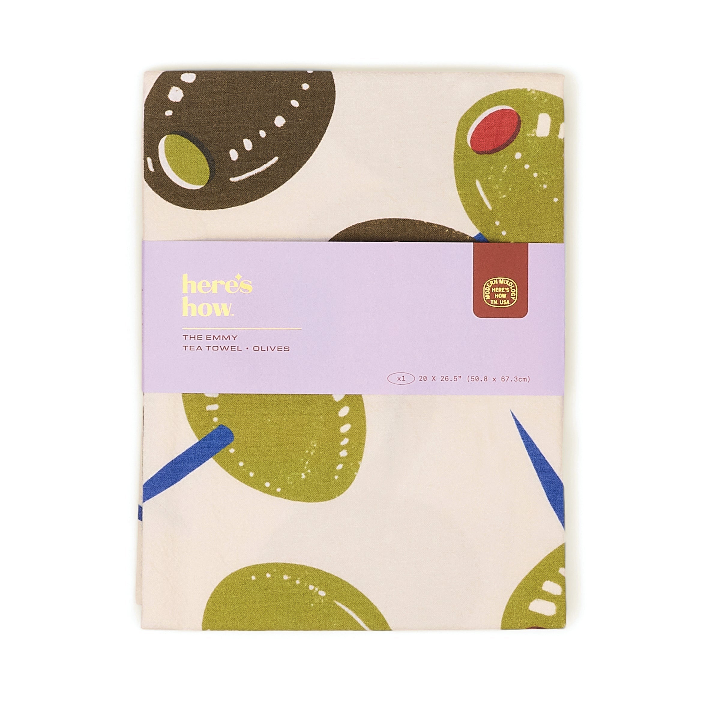 Emmy Olives Tea Towel
