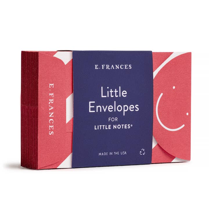Candy Cane Stripe Little Note Envelopes