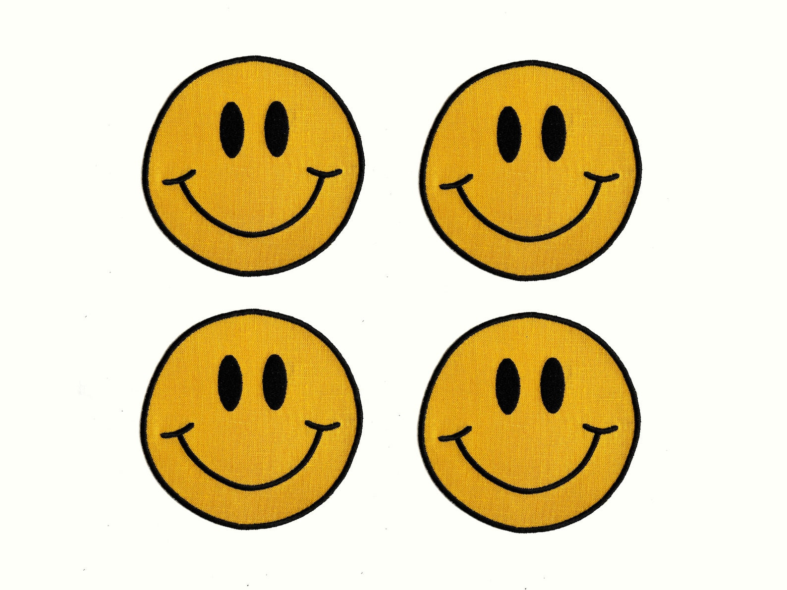 Smiley Face Cocktail Napkins - Set of 4