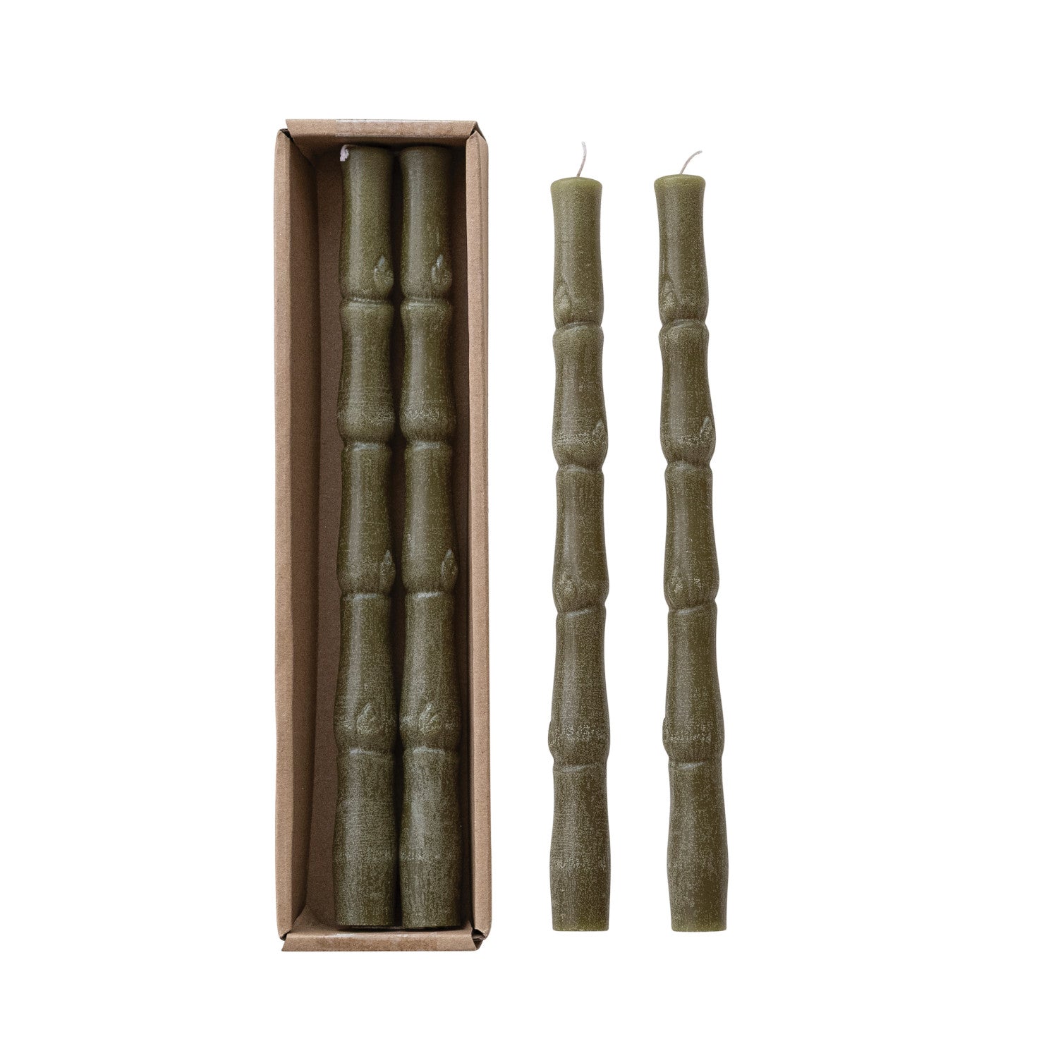Bamboo Shaped Taper Candles