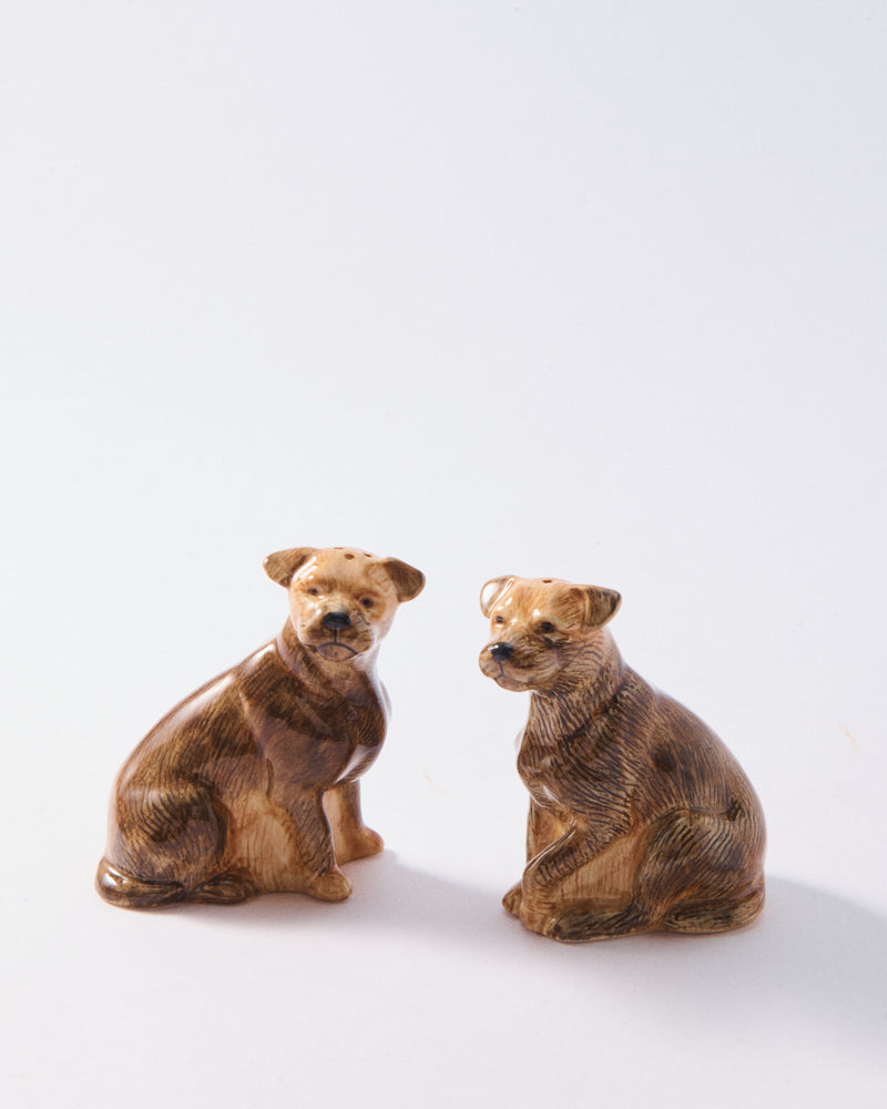 Border Terrier Salt & Pepper Shakers