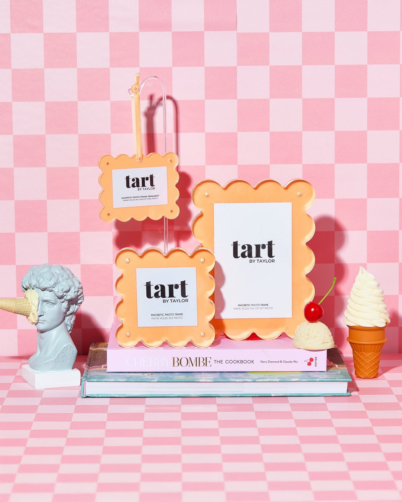 Orange Sherbert Acrylic Picture Frame